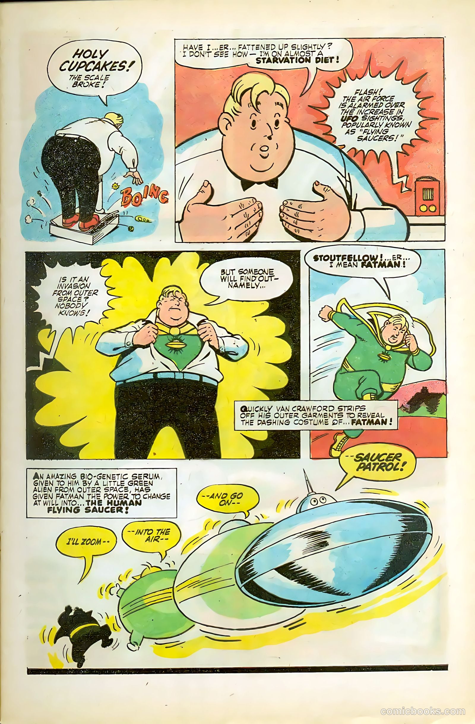 Fatman the Human Flying Saucer #2 (1967) — page 5 of 68