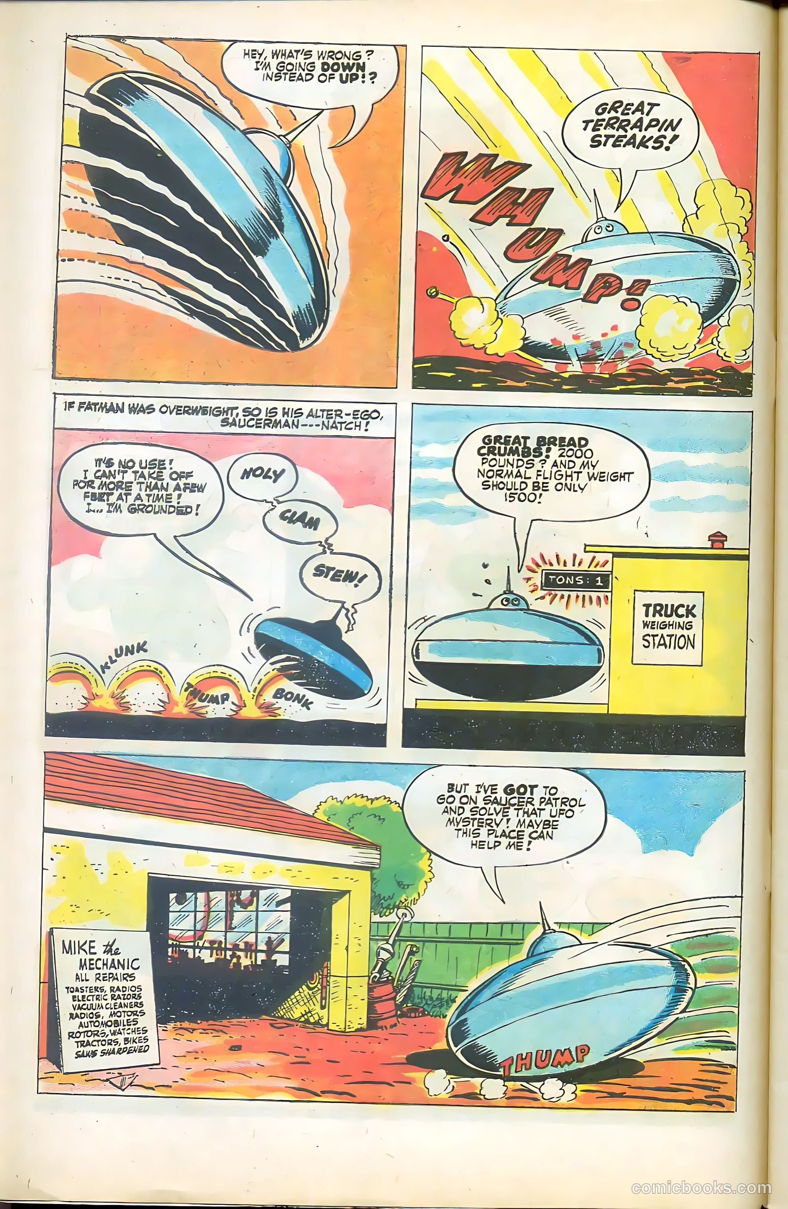 Fatman the Human Flying Saucer #2 (1967) — page 6 of 68