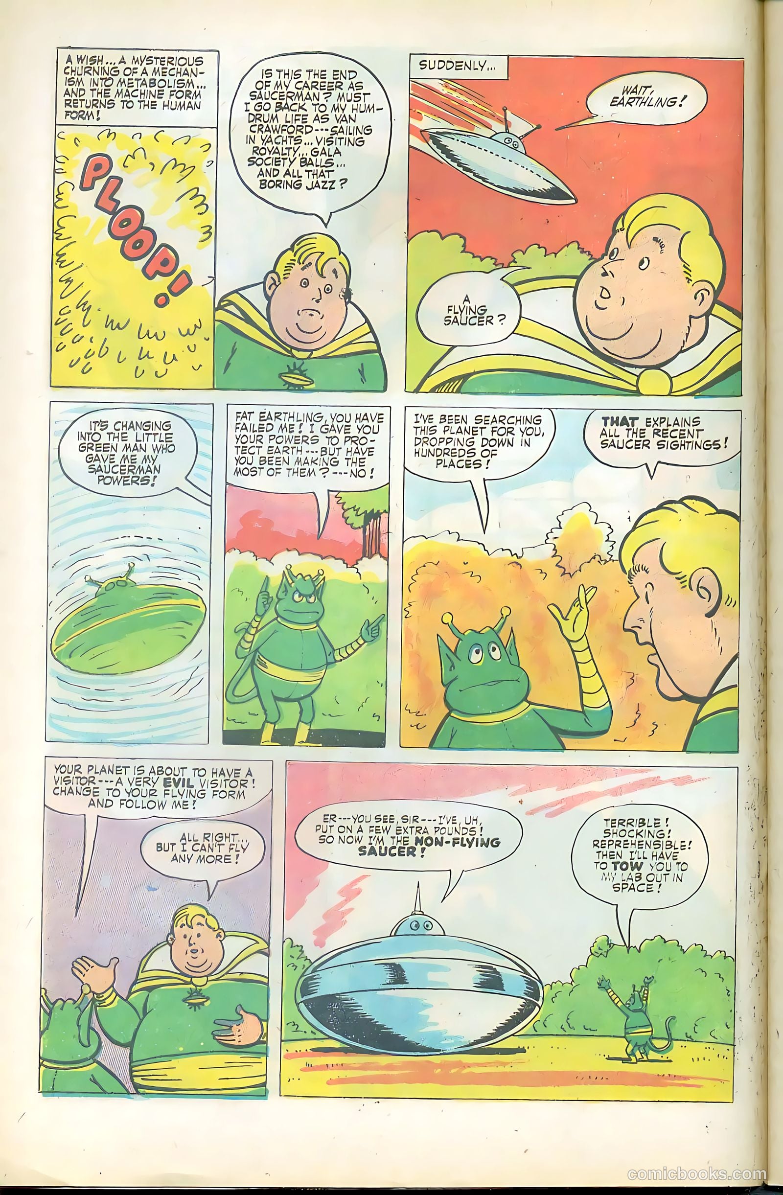 Fatman the Human Flying Saucer #2 (1967) — page 8 of 68