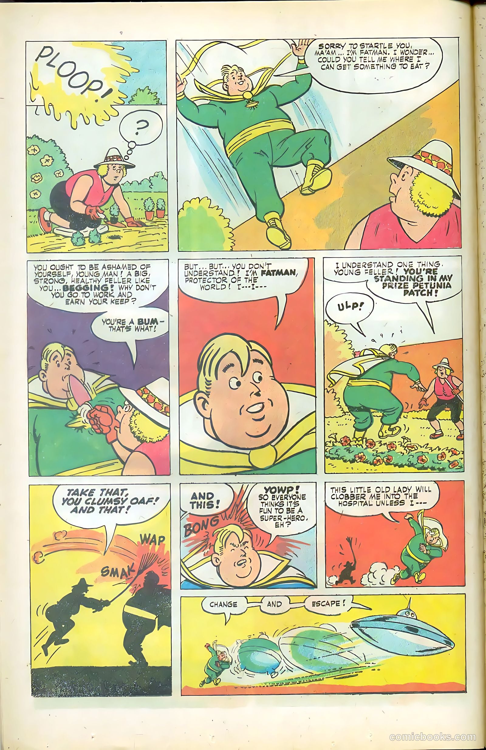 Fatman the Human Flying Saucer #2 (1967) — page 12 of 68