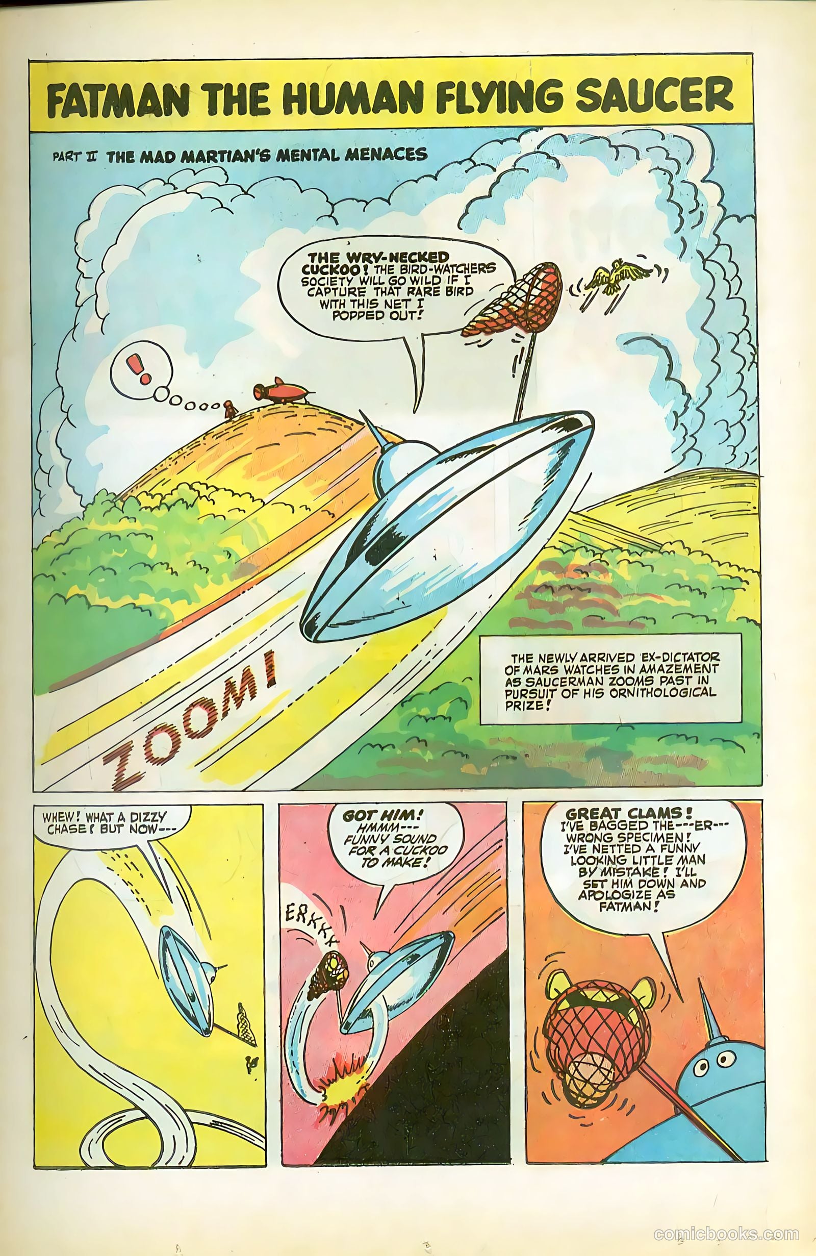 Fatman the Human Flying Saucer #2 (1967) — page 19 of 68