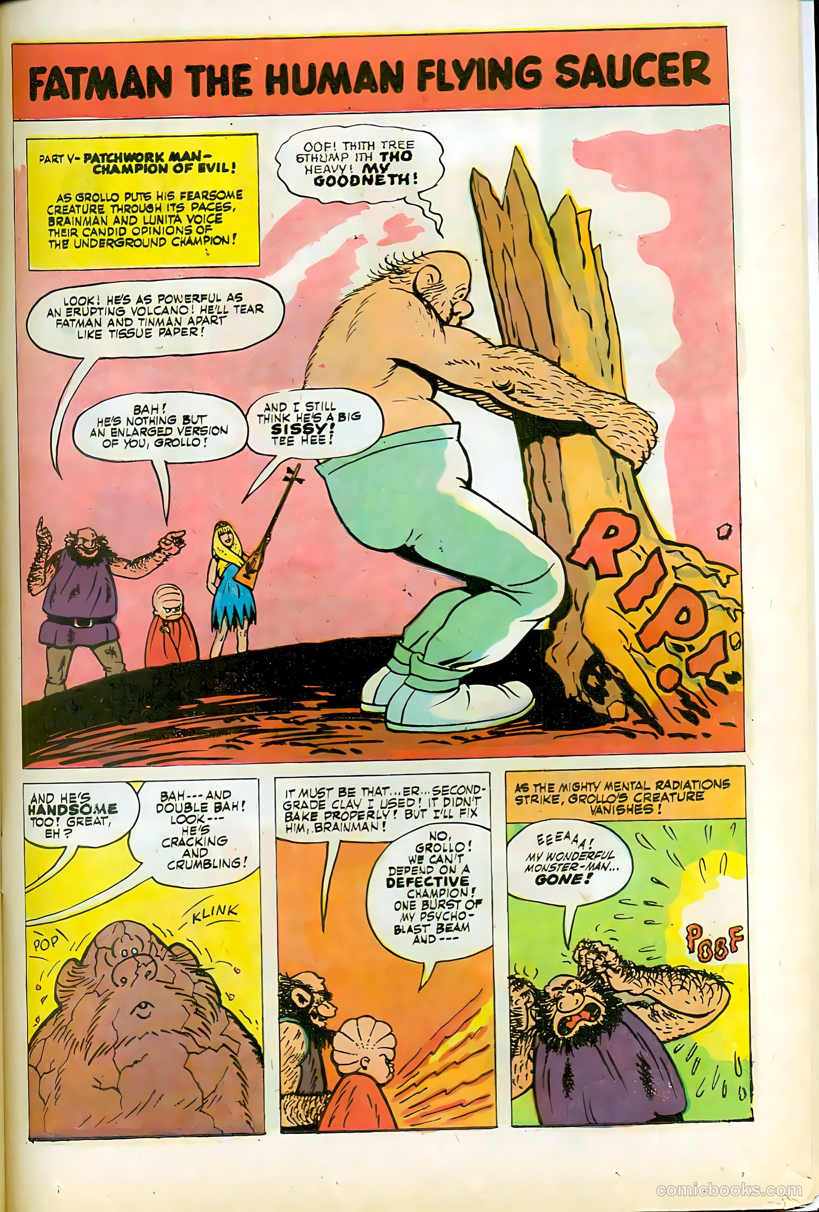 Fatman the Human Flying Saucer #2 (1967) — page 55 of 68