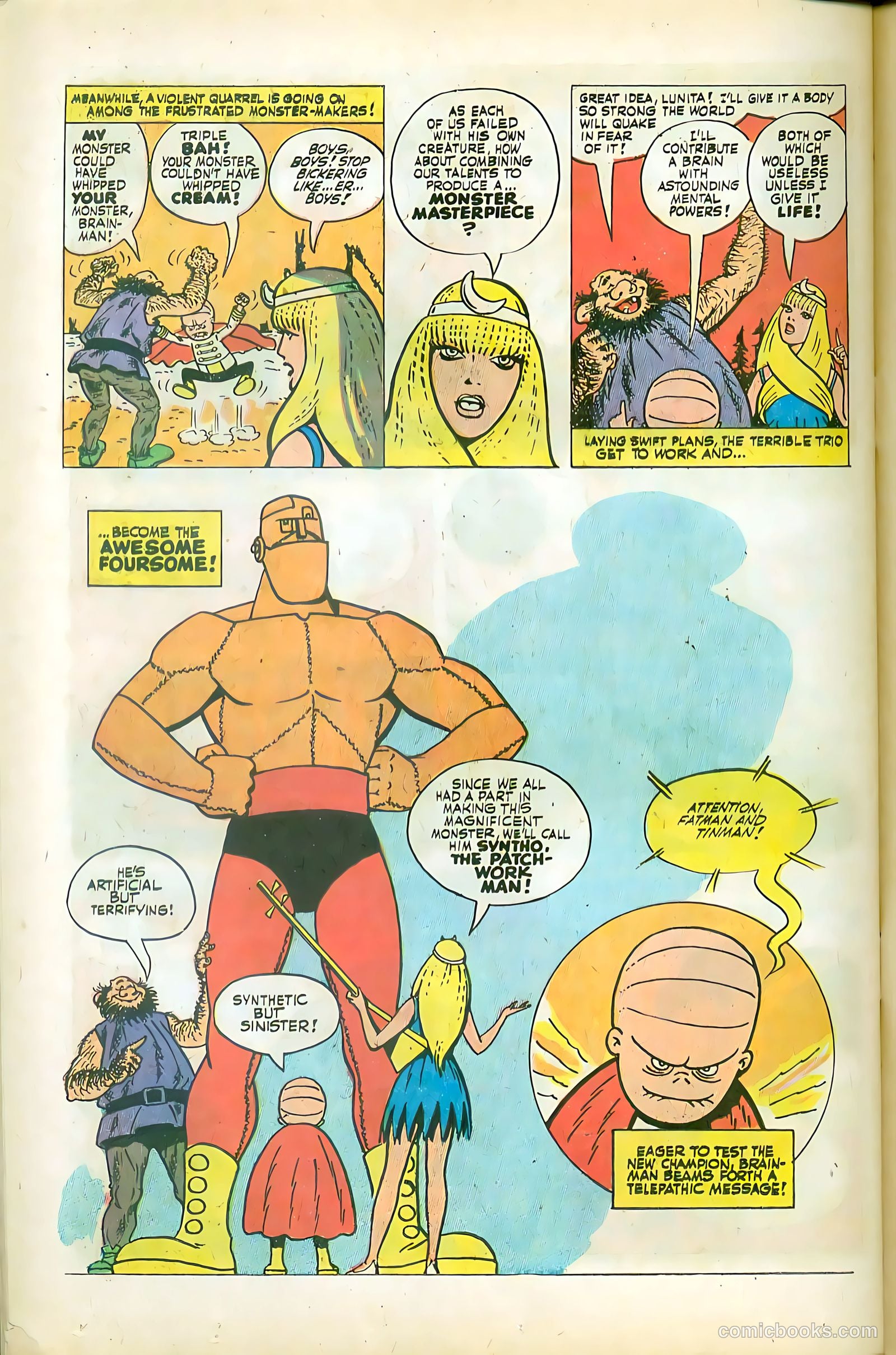 Fatman the Human Flying Saucer #2 (1967) — page 58 of 68