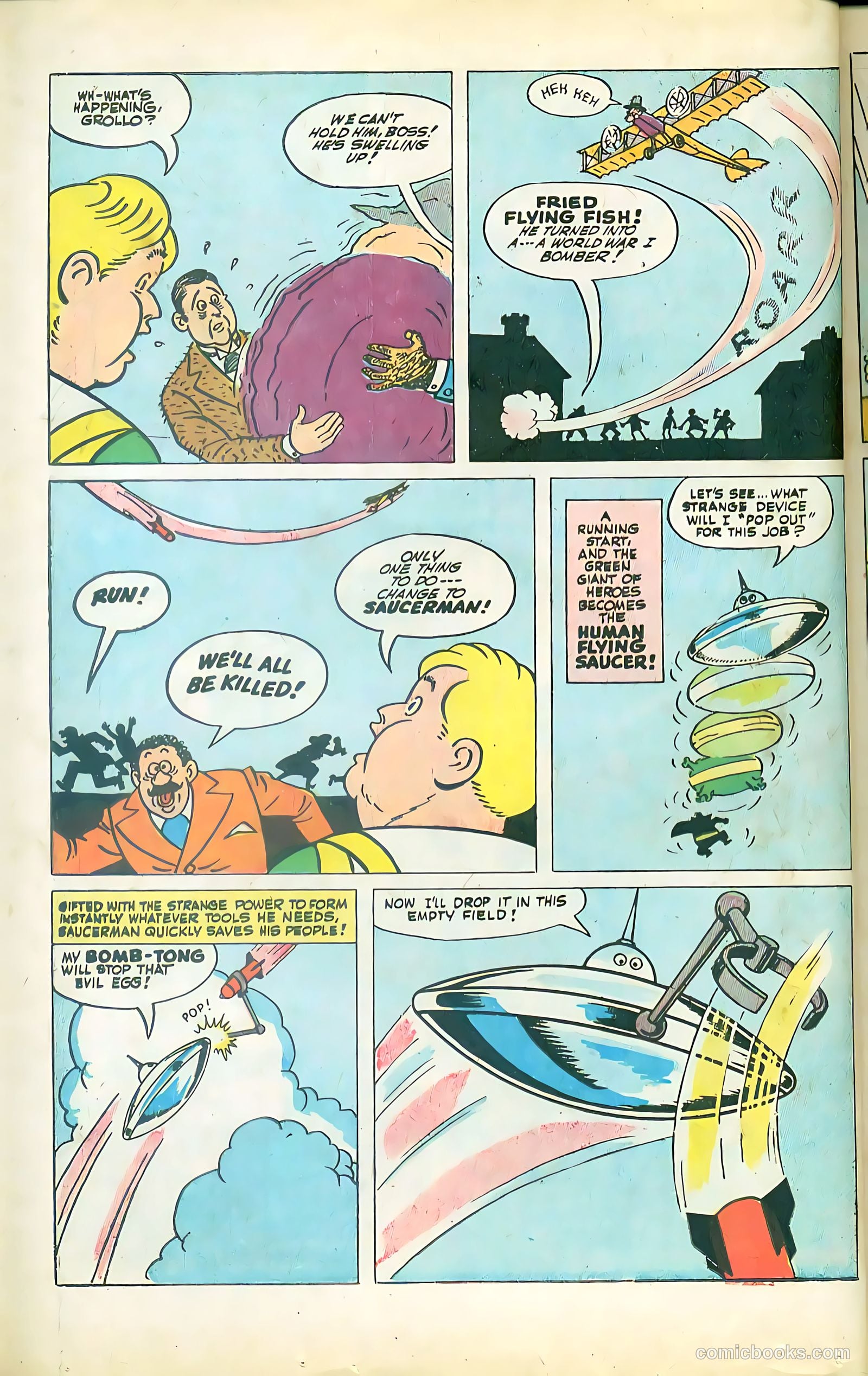 Fatman the Human Flying Saucer #3 (1967) — page 8 of 68
