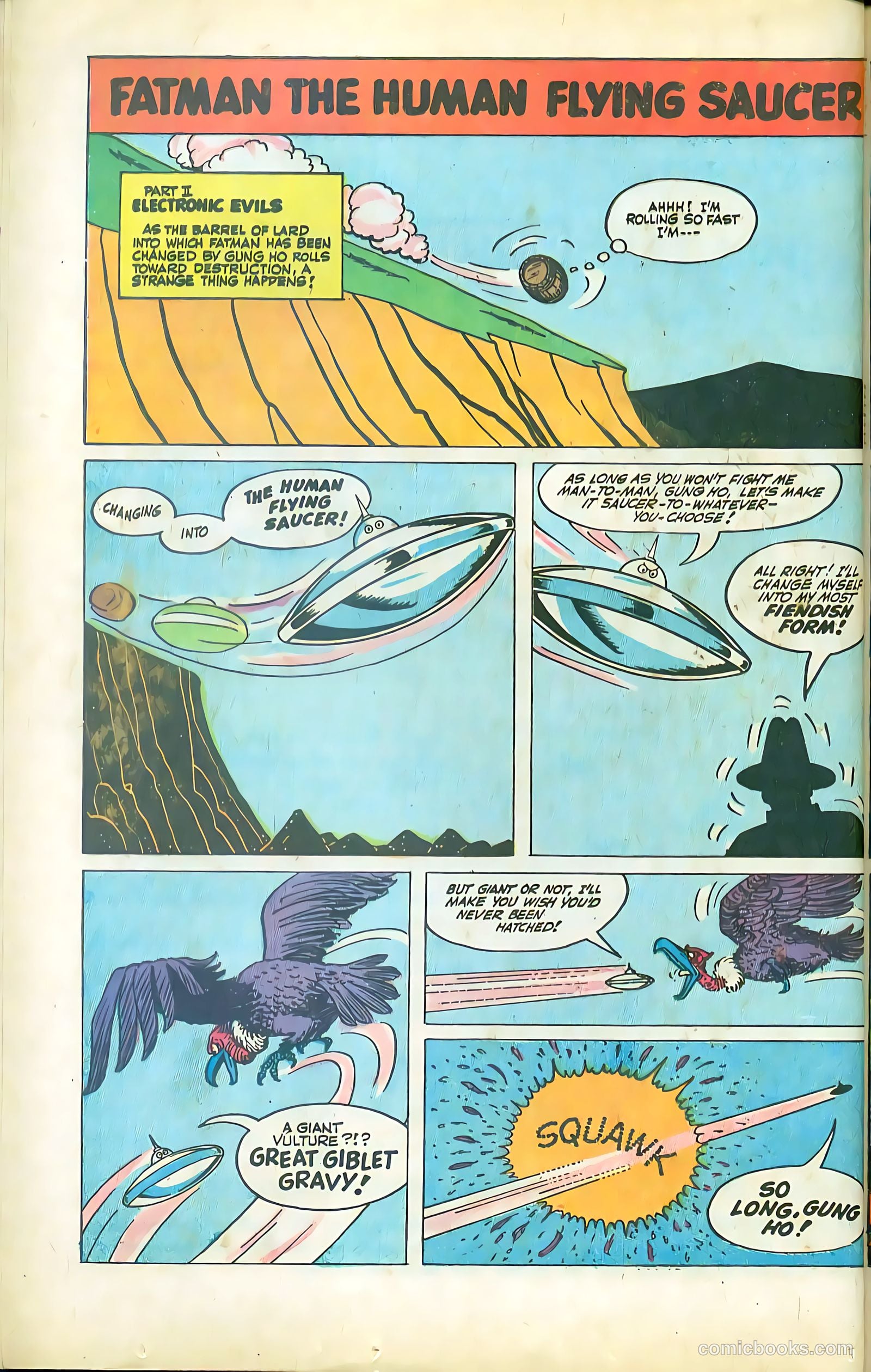 Fatman the Human Flying Saucer #3 (1967) — page 14 of 68