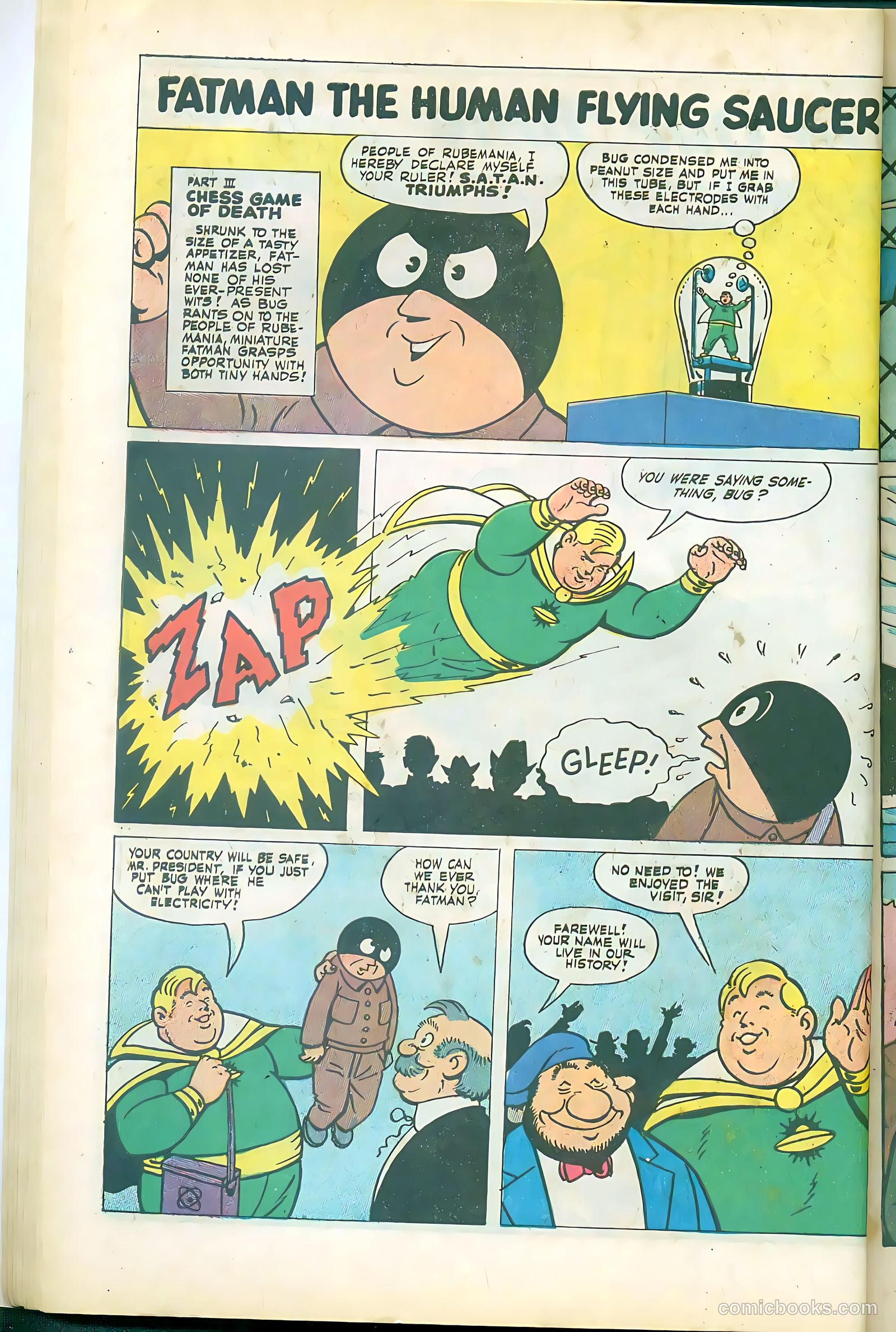 Fatman the Human Flying Saucer #3 (1967) — page 24 of 68