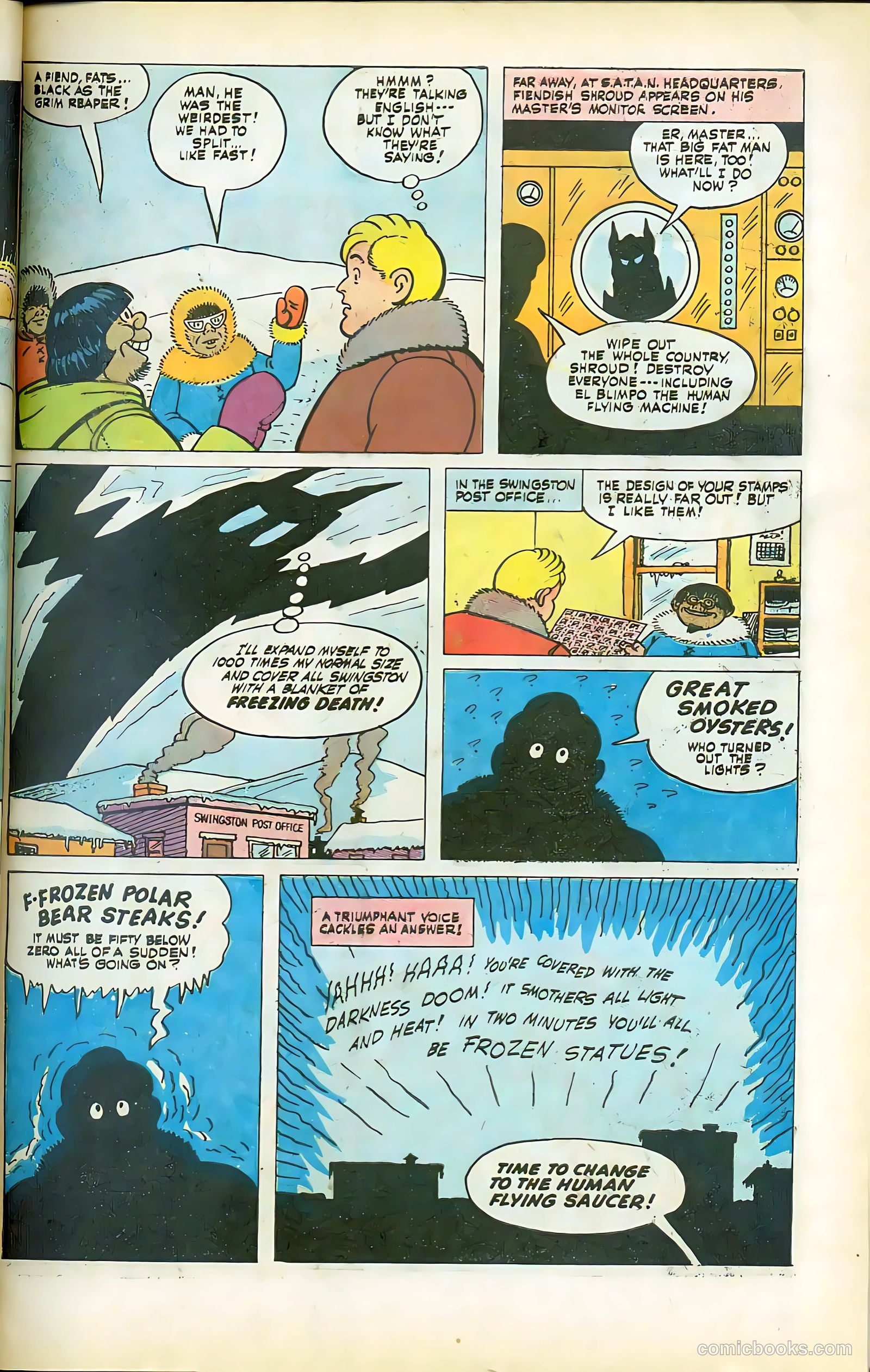 Fatman the Human Flying Saucer #3 (1967) — page 27 of 68