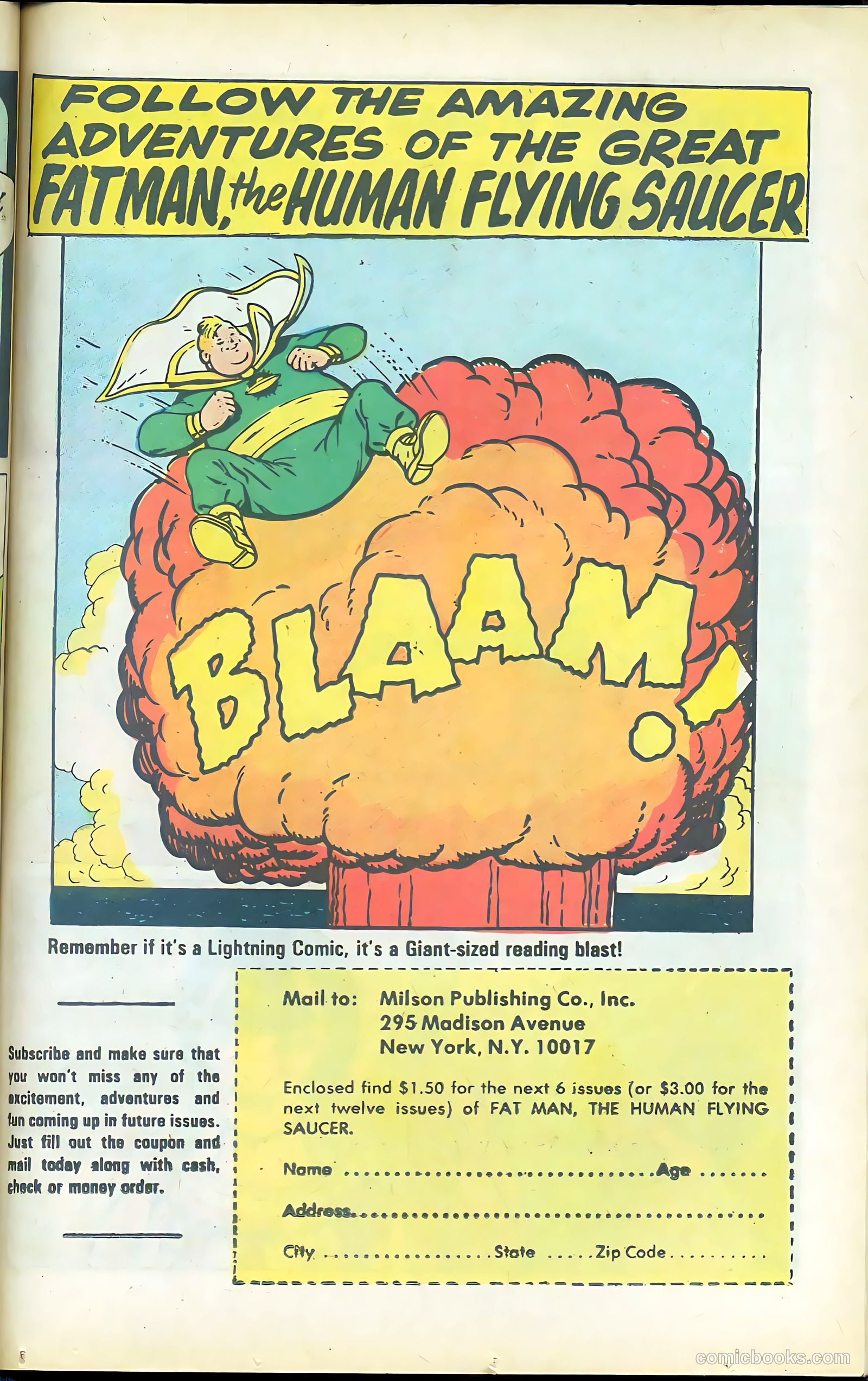 Fatman the Human Flying Saucer #3 (1967) — page 45 of 68