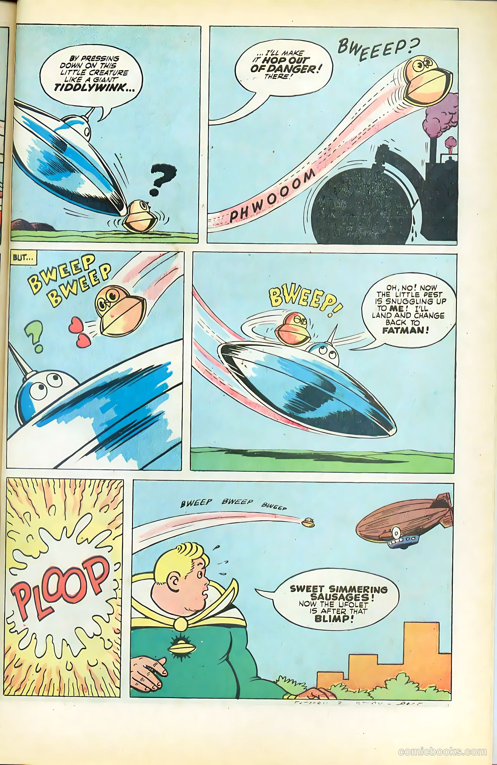 Fatman the Human Flying Saucer #3 (1967) — page 61 of 68
