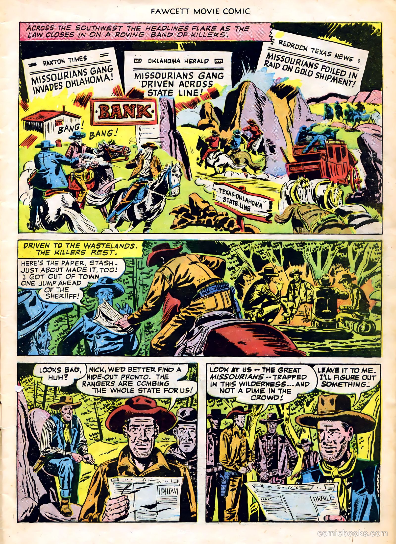 Fawcett Movie Comic #10 (1951) — page 5 of 36