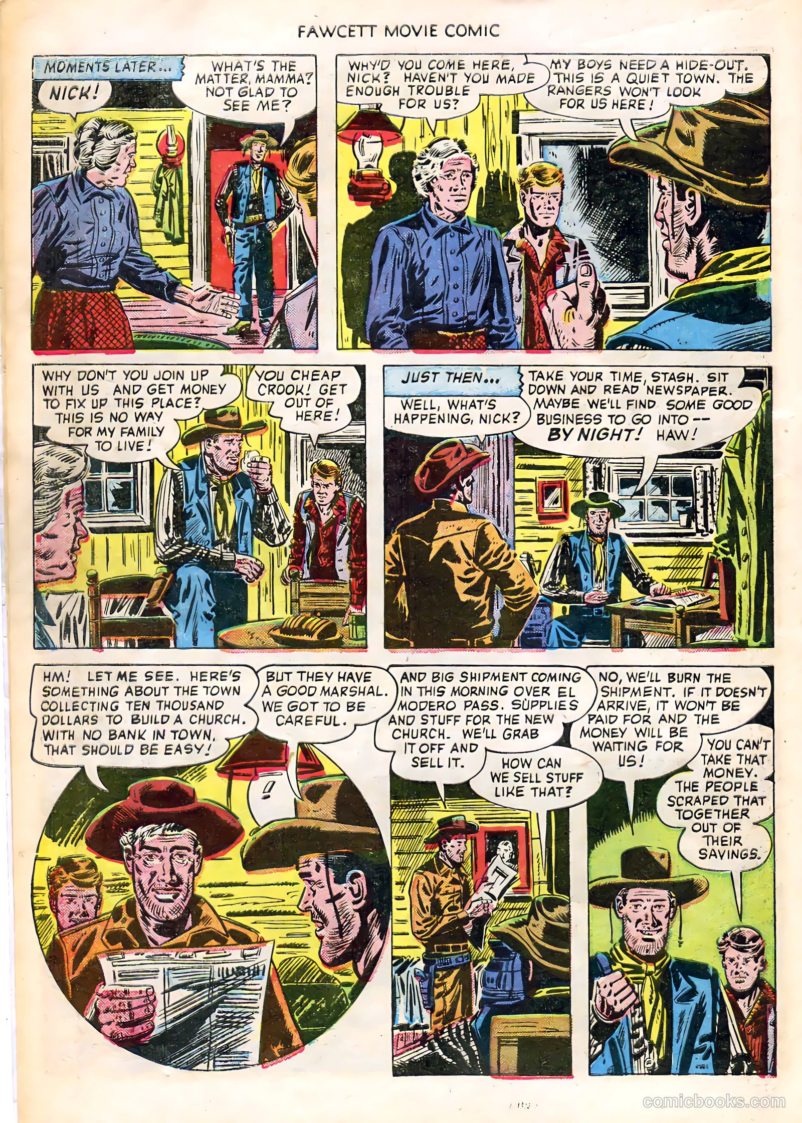 Fawcett Movie Comic #10 (1951) — page 10 of 36
