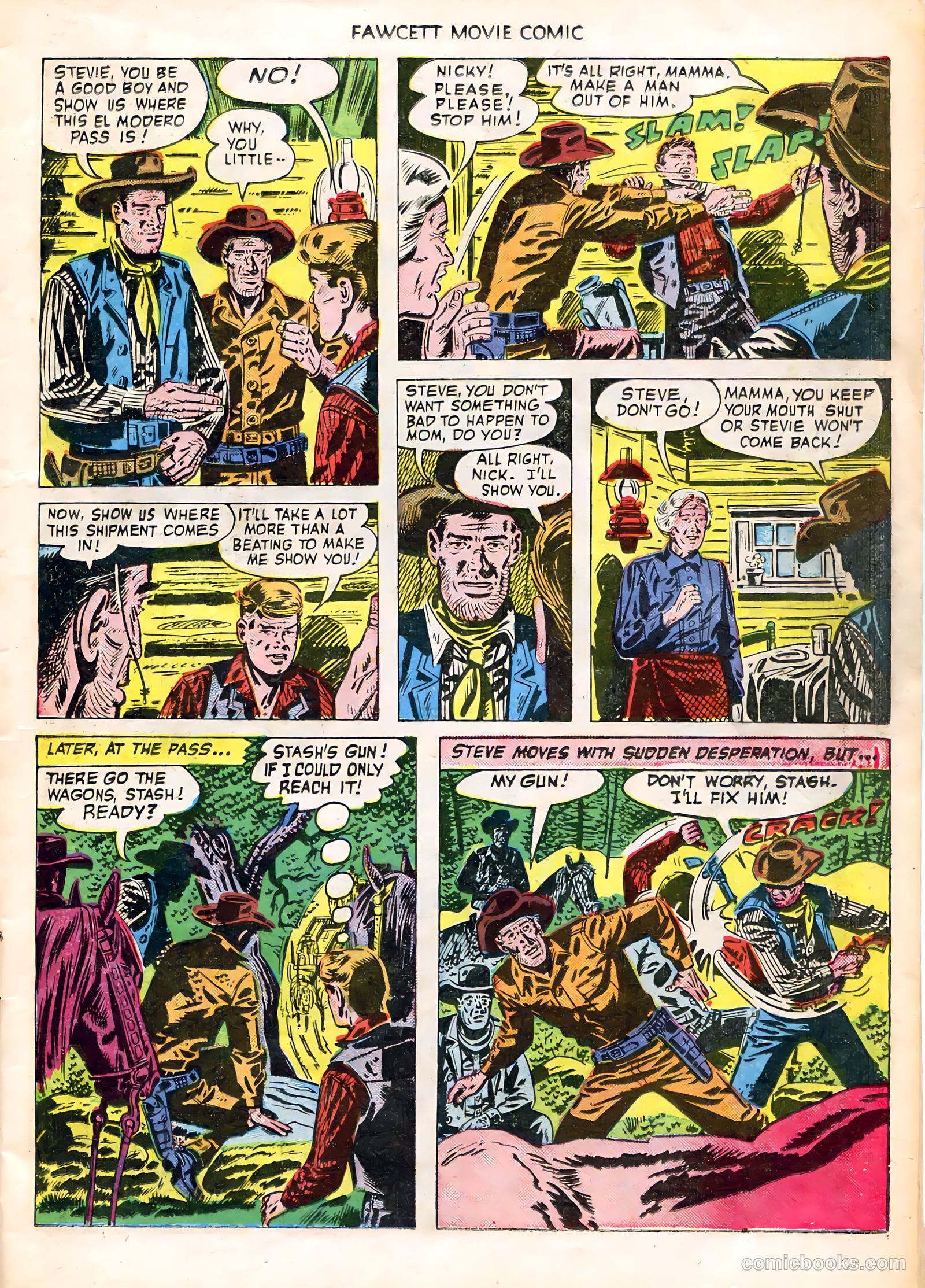 Fawcett Movie Comic #10 (1951) — page 11 of 36