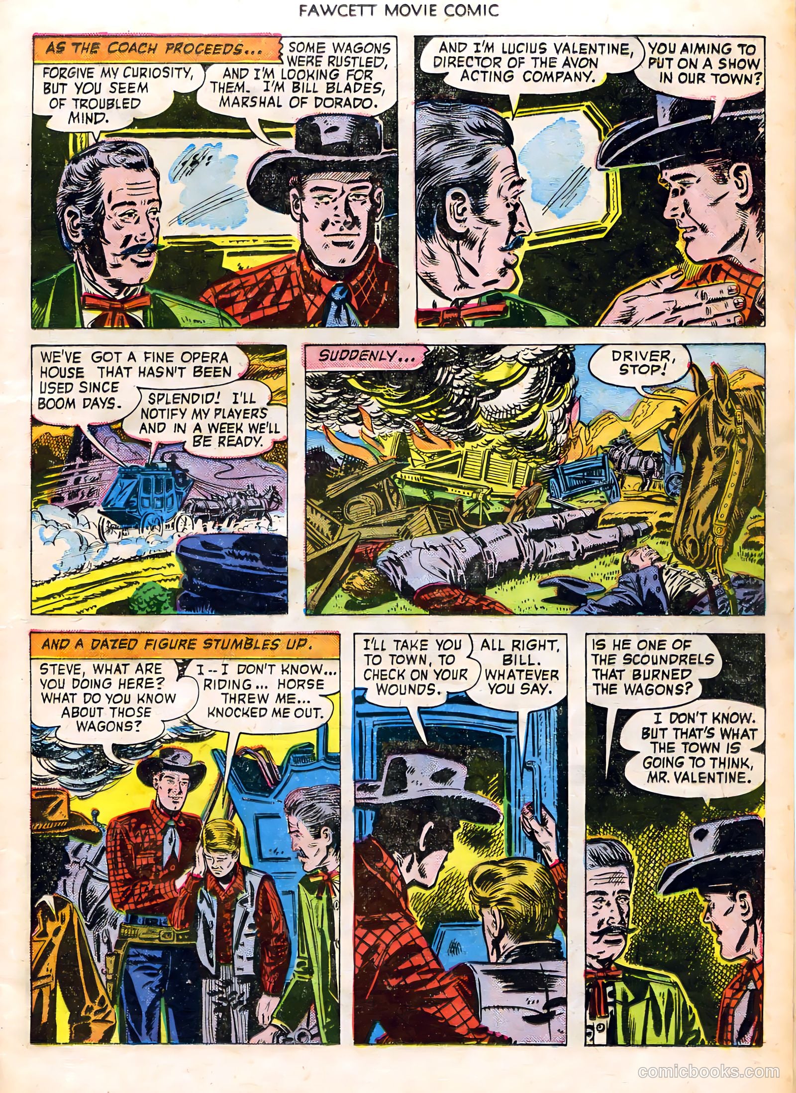 Fawcett Movie Comic #10 (1951) — page 13 of 36