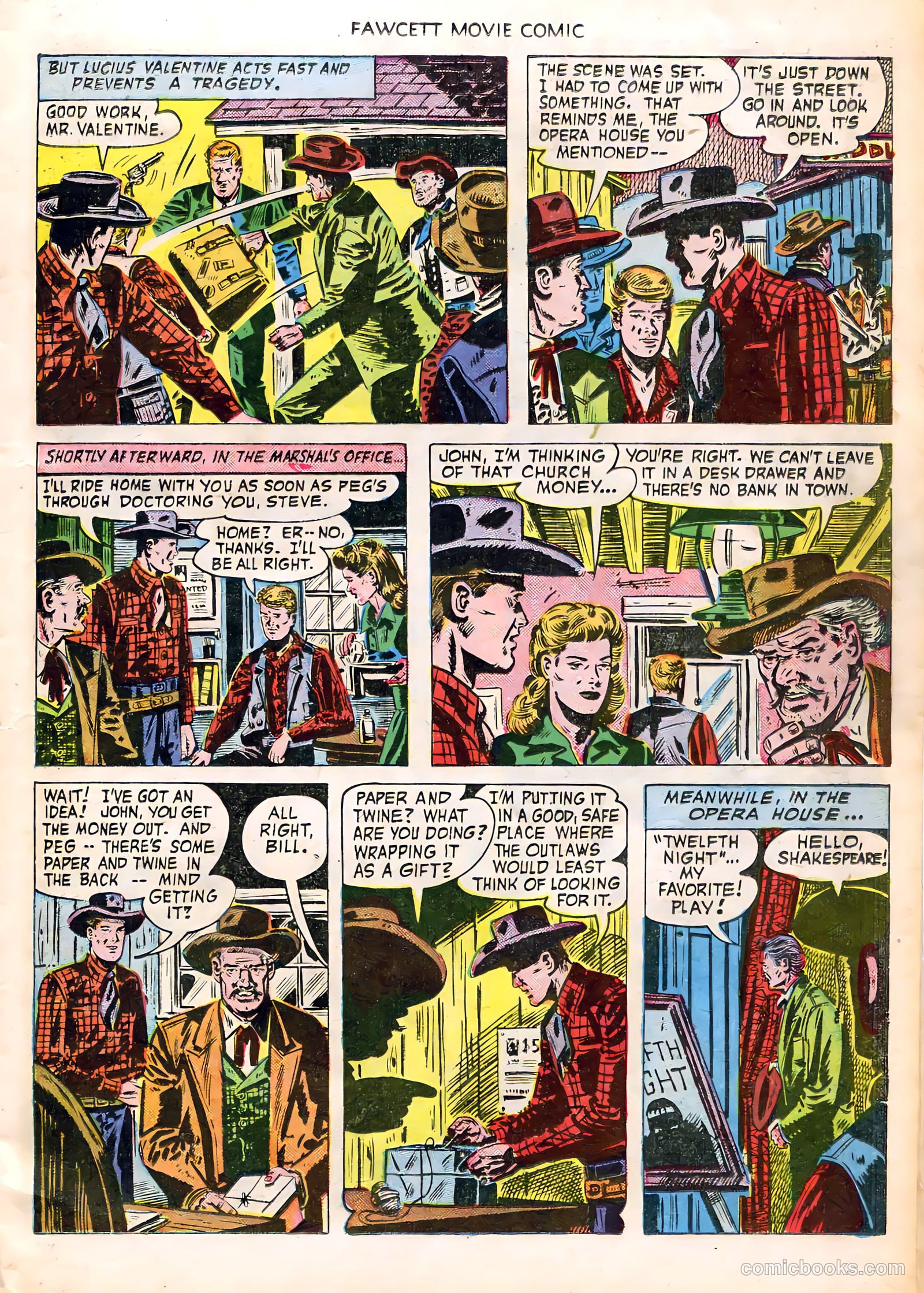 Fawcett Movie Comic #10 (1951) — page 15 of 36