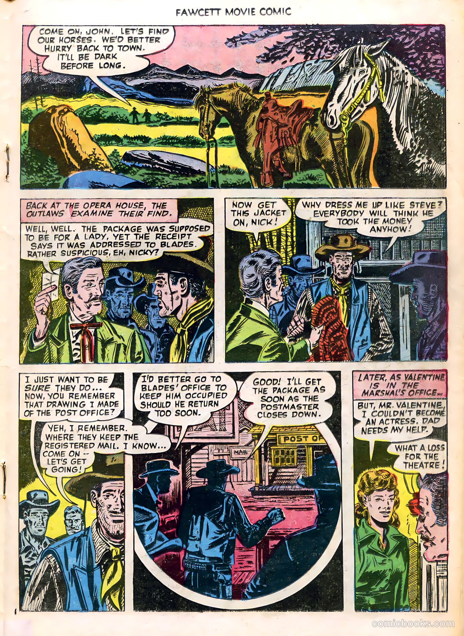 Fawcett Movie Comic #10 (1951) — page 19 of 36