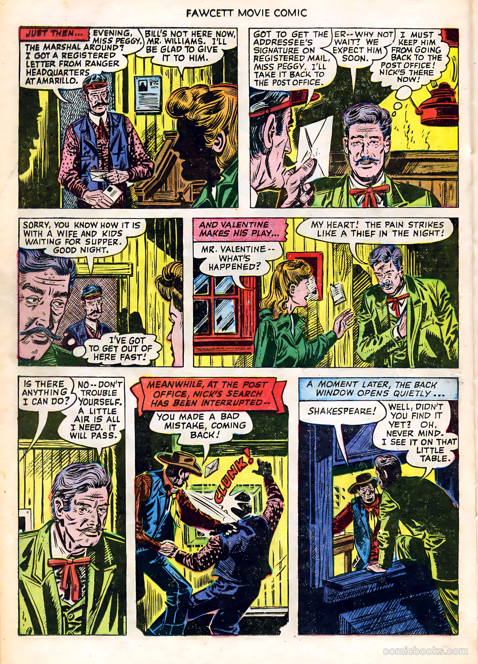 Fawcett Movie Comic #10 (1951) — page 20 of 36