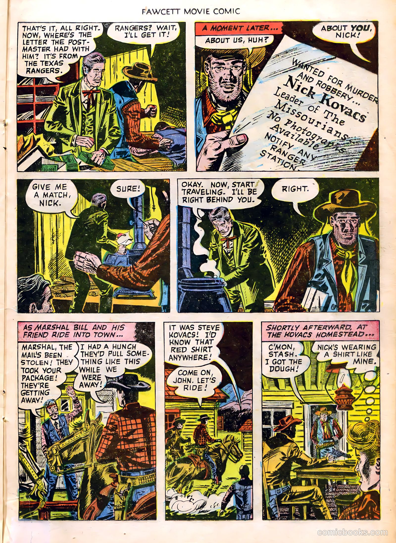 Fawcett Movie Comic #10 (1951) — page 21 of 36