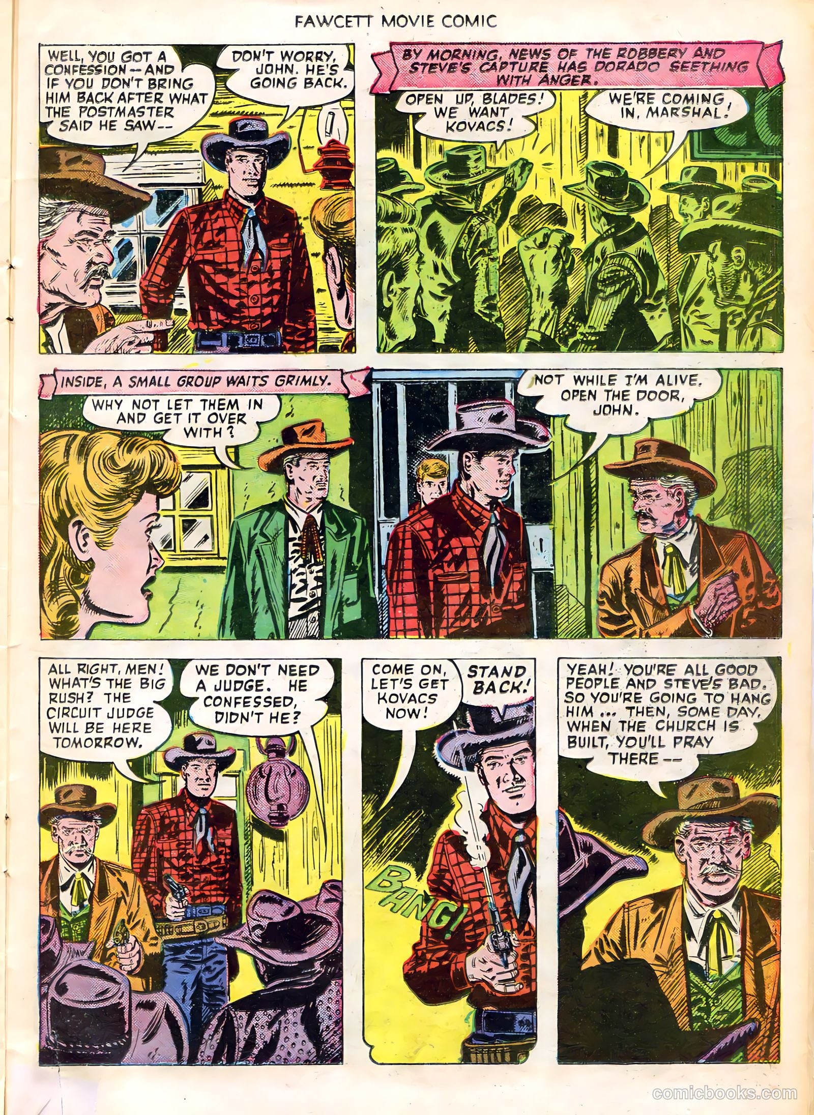 Fawcett Movie Comic #10 (1951) — page 23 of 36