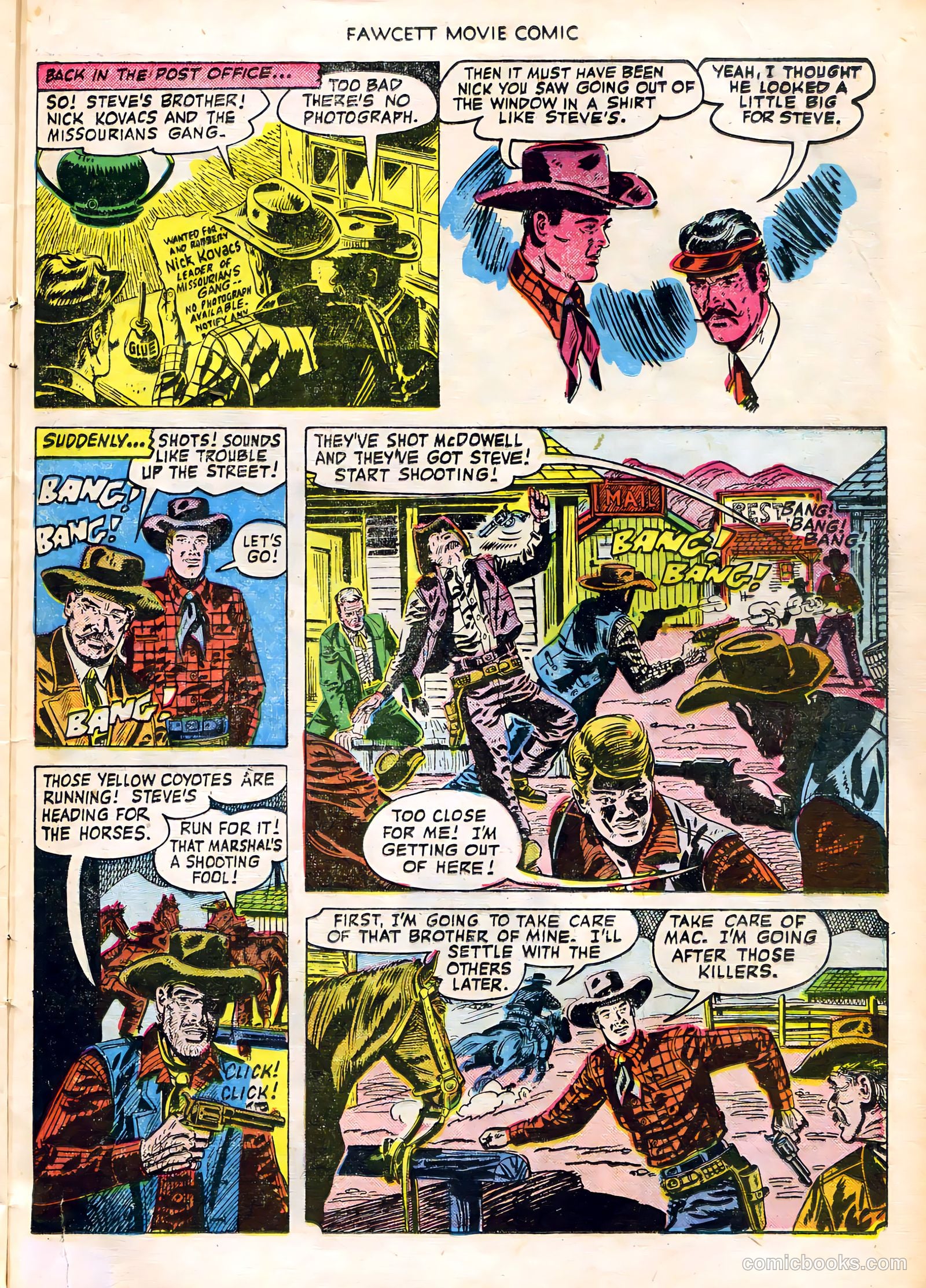 Fawcett Movie Comic #10 (1951) — page 25 of 36