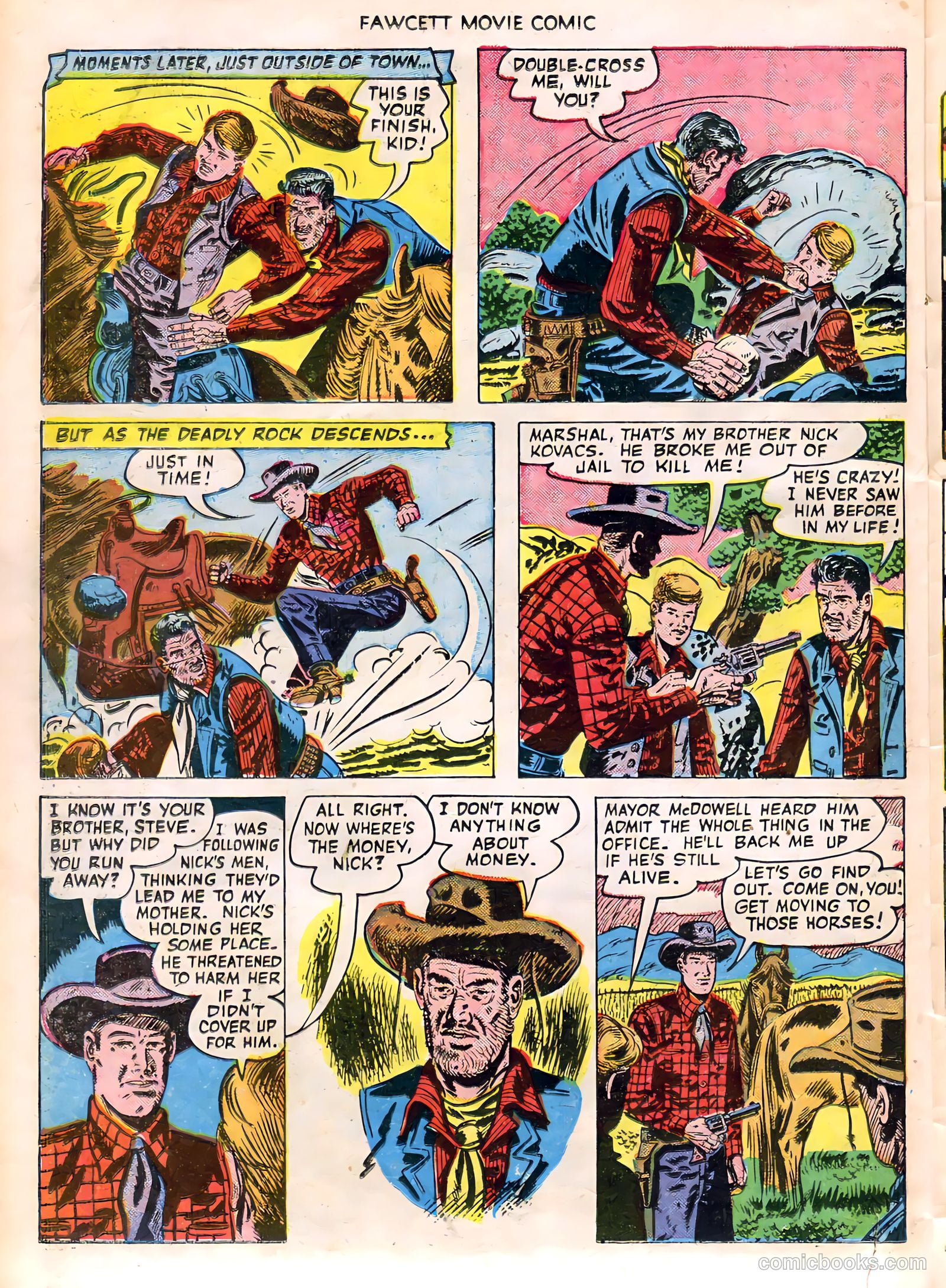 Fawcett Movie Comic #10 (1951) — page 26 of 36