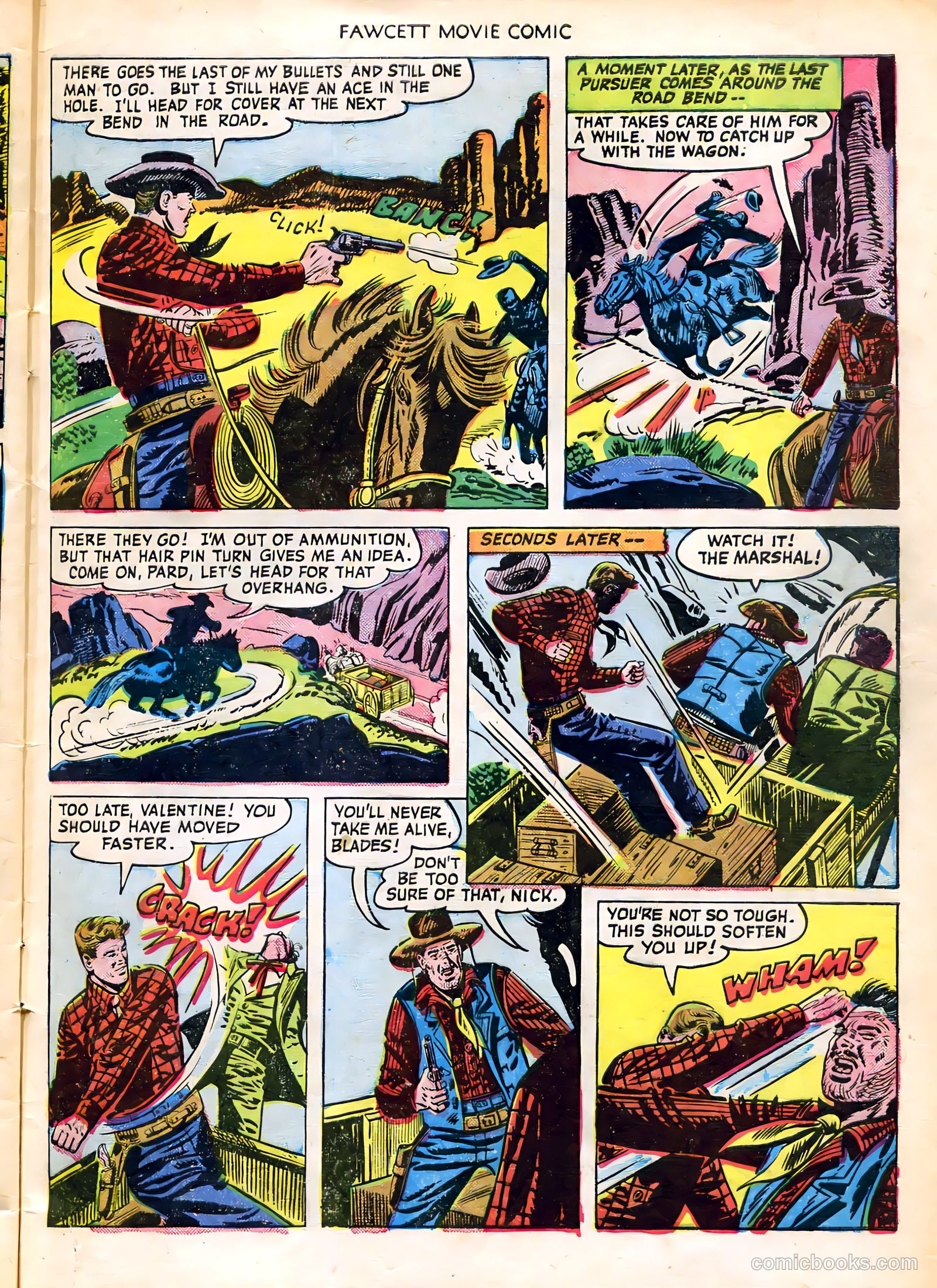 Fawcett Movie Comic #10 (1951) — page 33 of 36