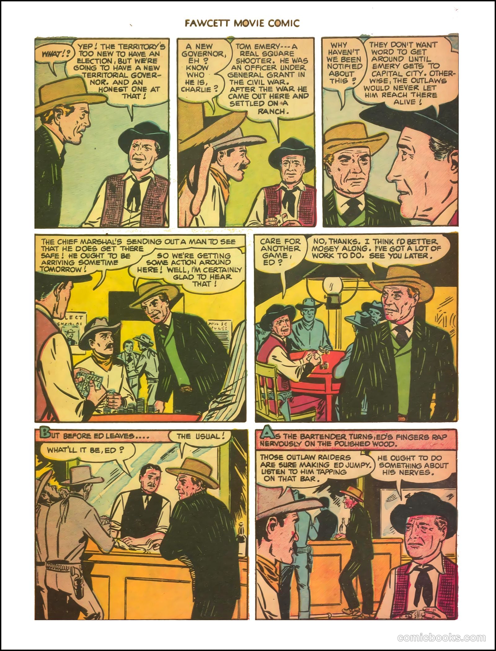 Fawcett Movie Comic #11 (1951) — page 7 of 35