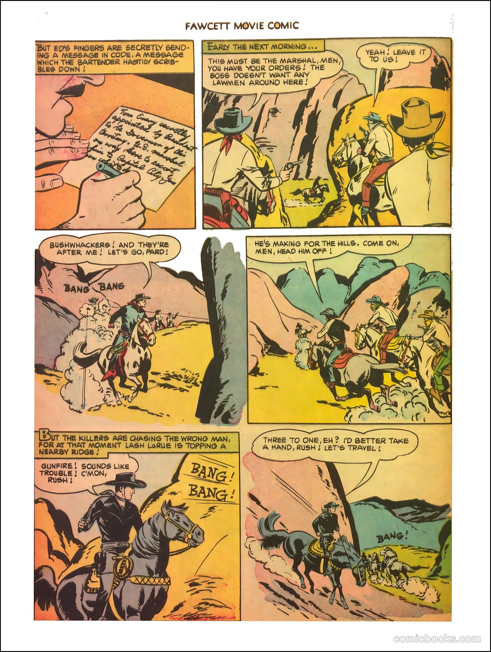 Fawcett Movie Comic #11 (1951) — page 8 of 35
