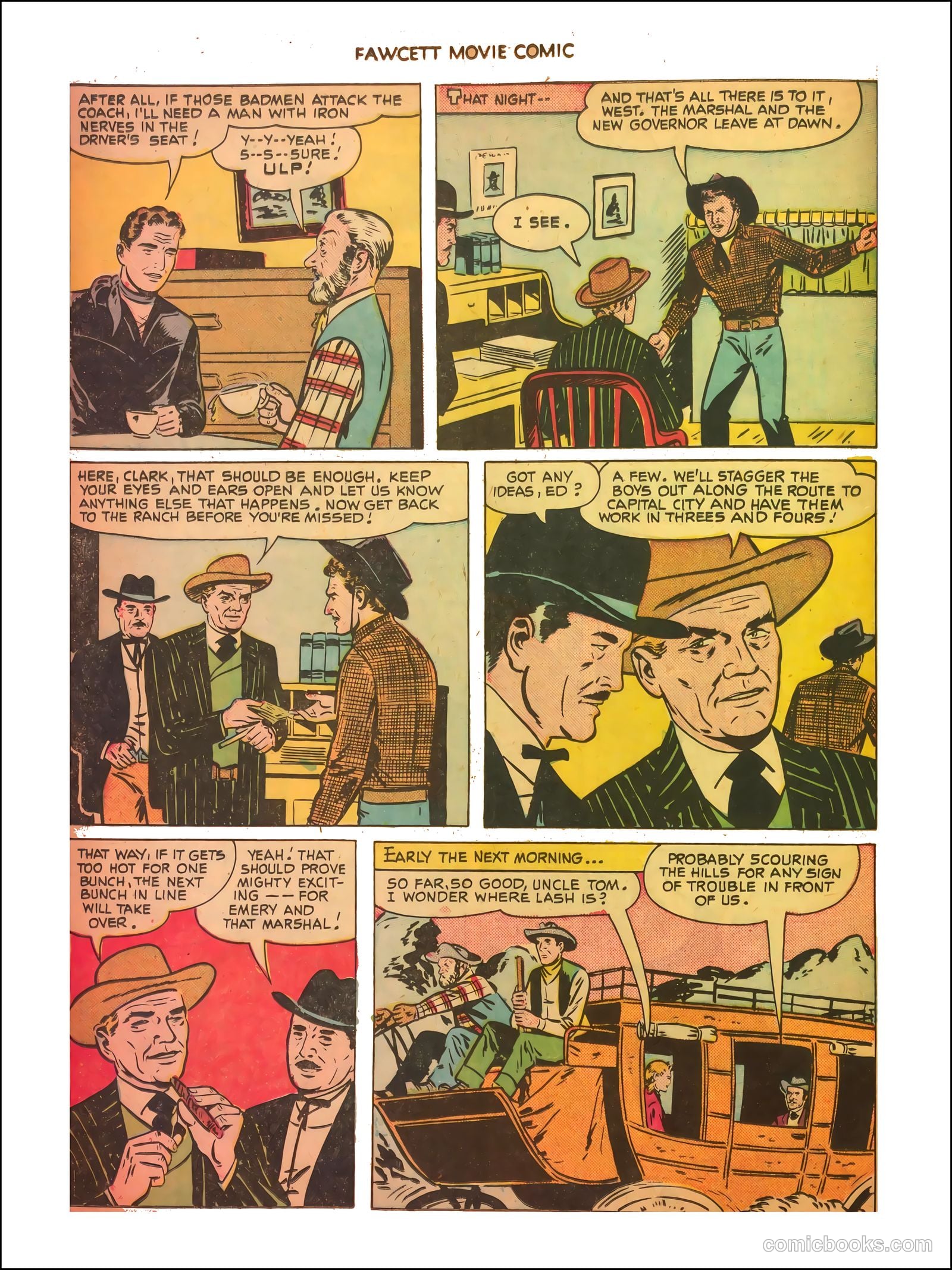 Fawcett Movie Comic #11 (1951) — page 16 of 35