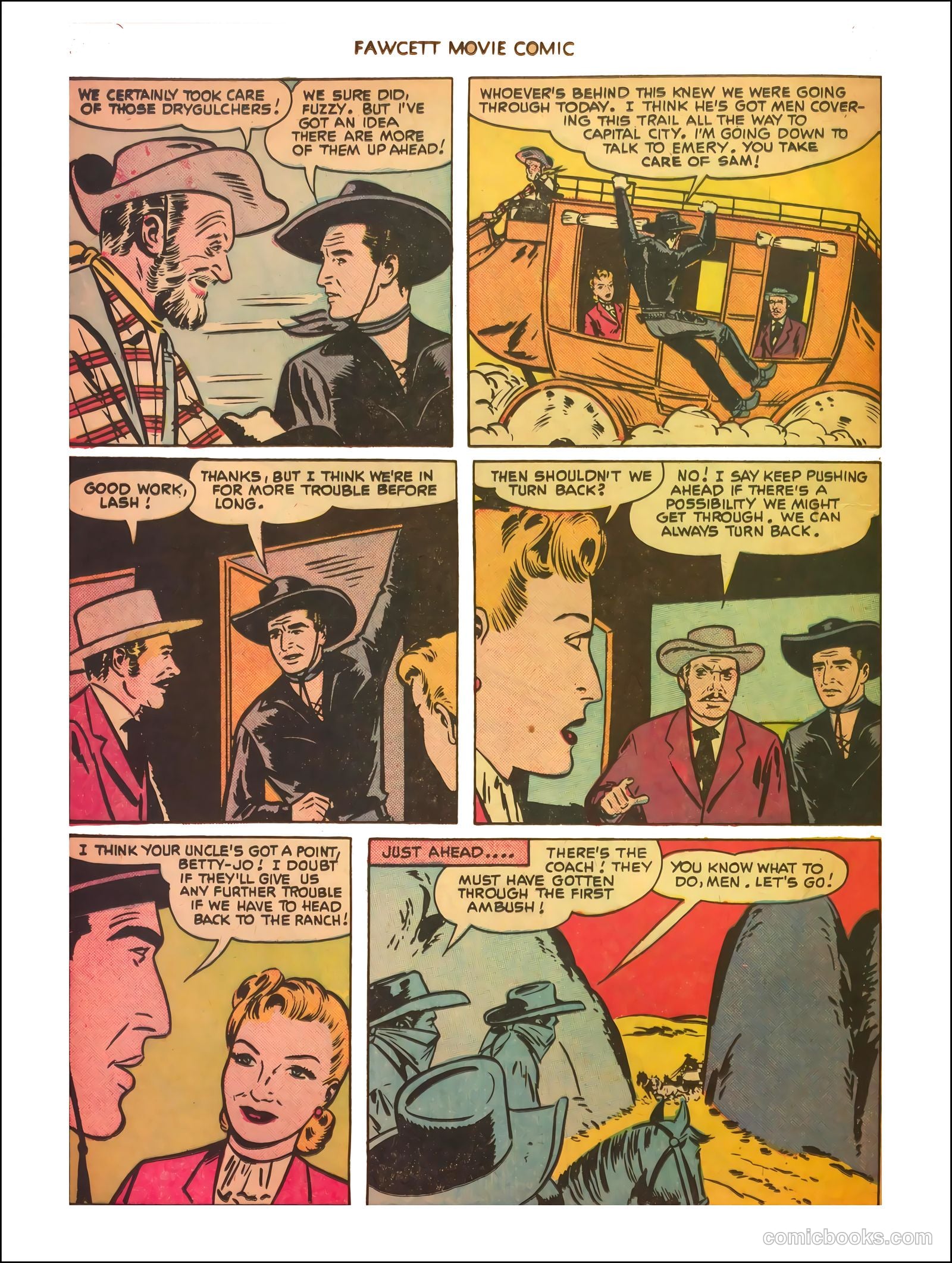 Fawcett Movie Comic #11 (1951) — page 19 of 35