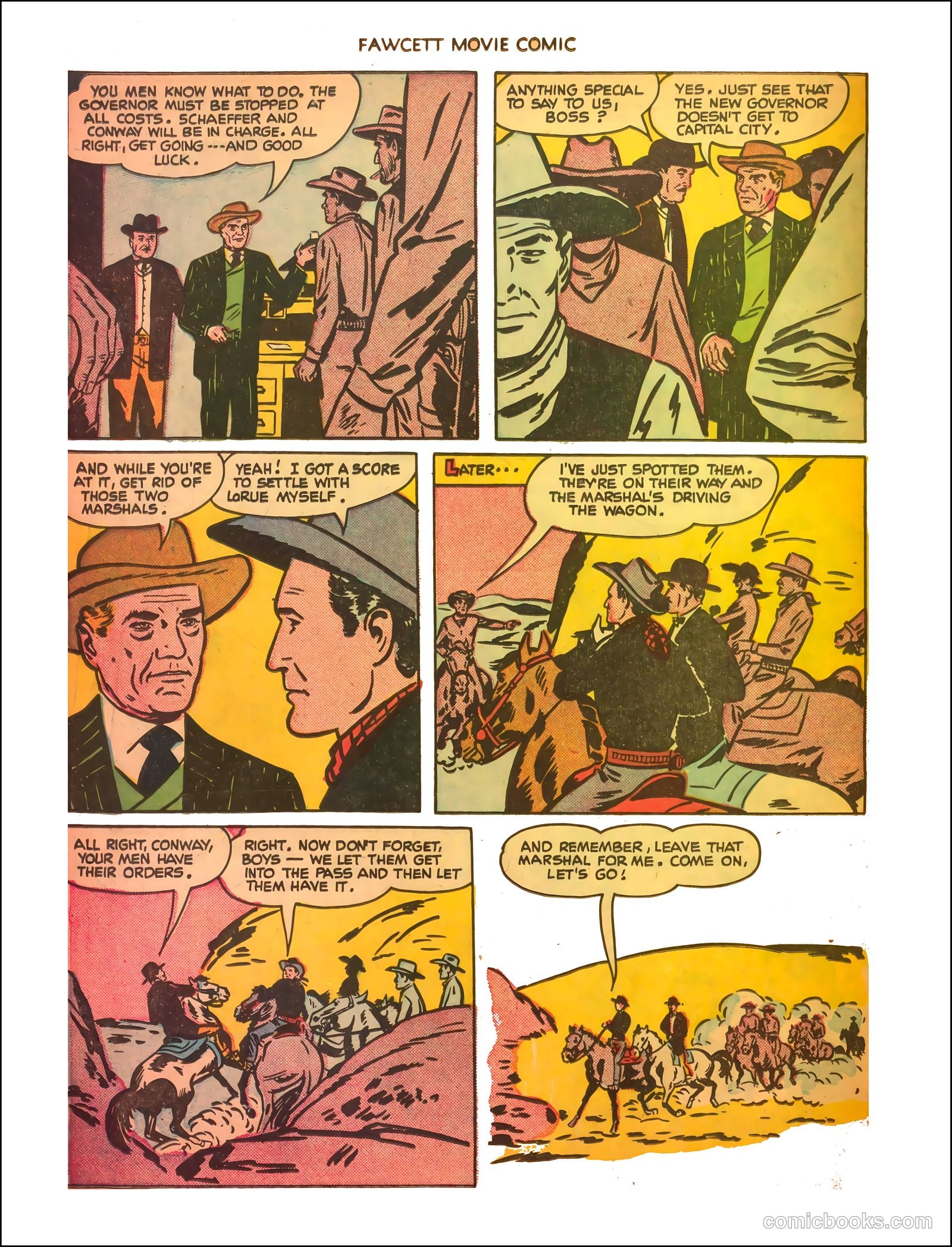 Fawcett Movie Comic #11 (1951) — page 25 of 35