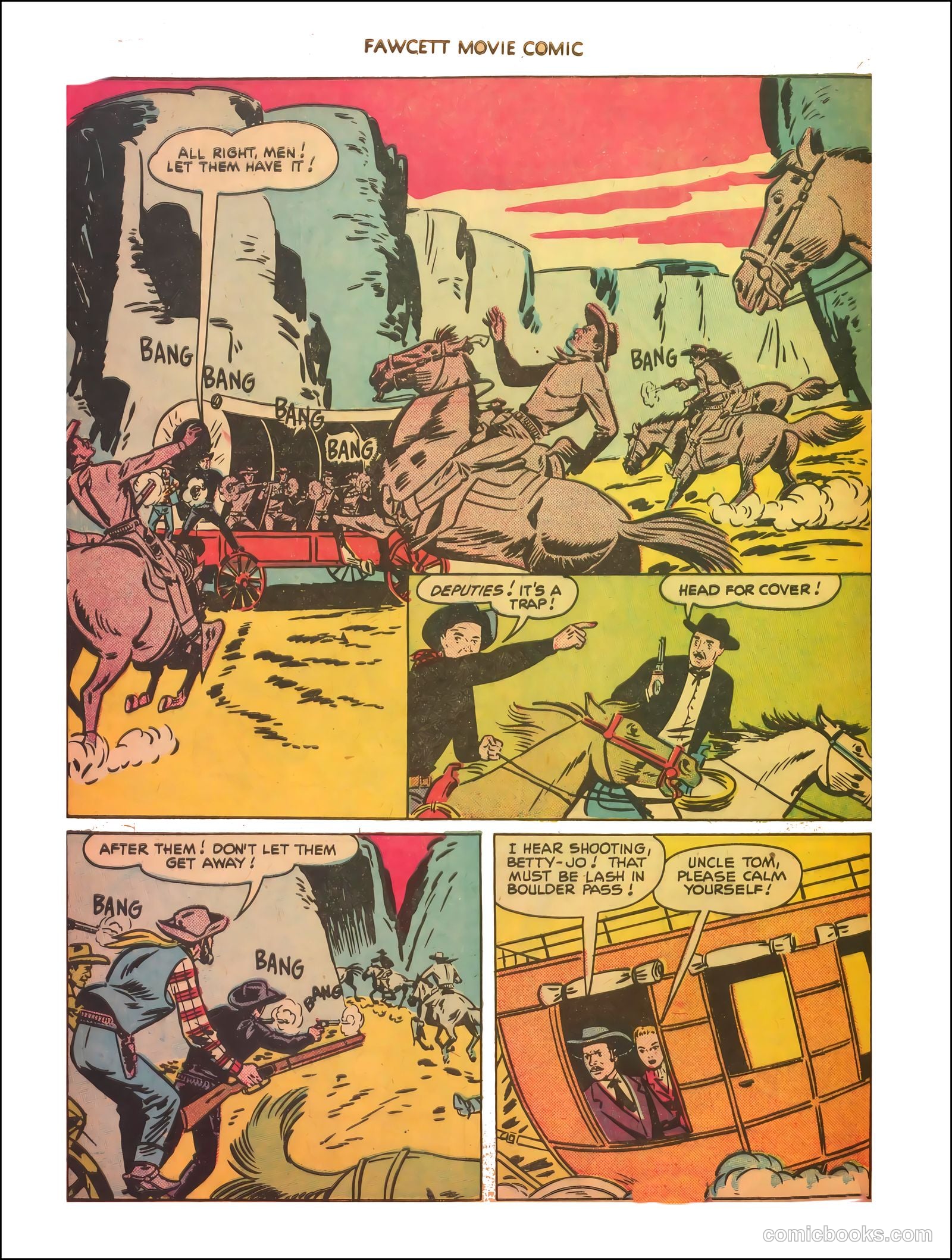 Fawcett Movie Comic #11 (1951) — page 27 of 35
