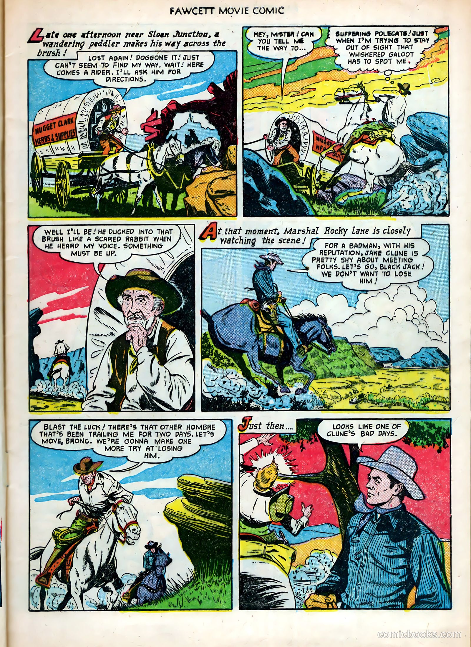 Fawcett Movie Comic #12 (1951) — page 5 of 36