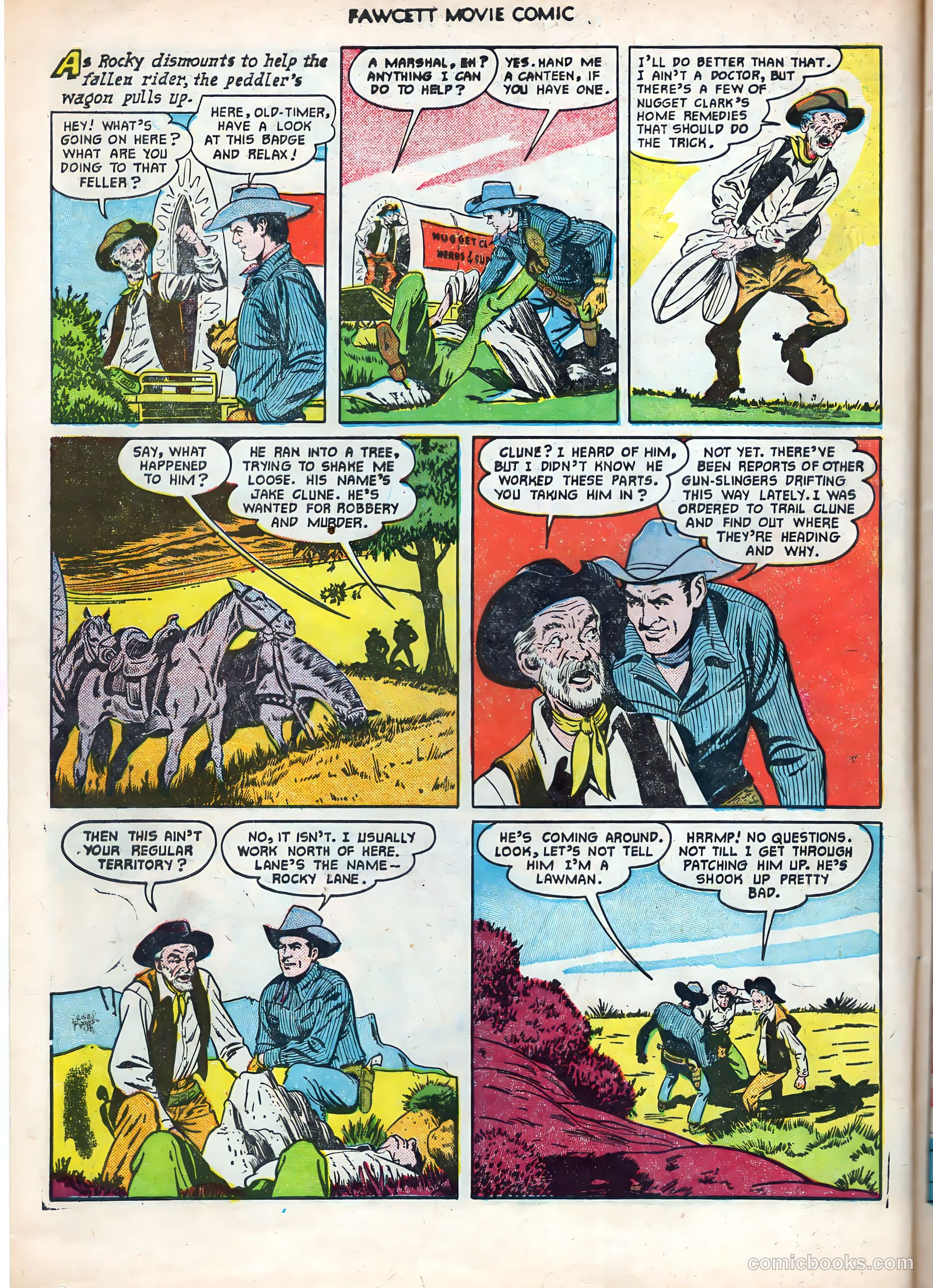 Fawcett Movie Comic #12 (1951) — page 6 of 36
