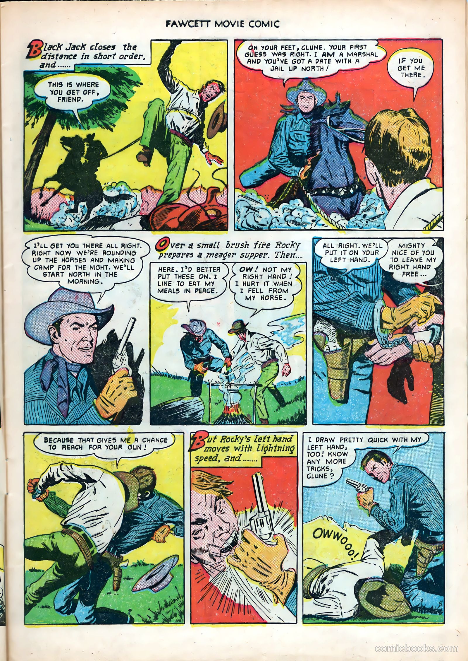 Fawcett Movie Comic #12 (1951) — page 9 of 36