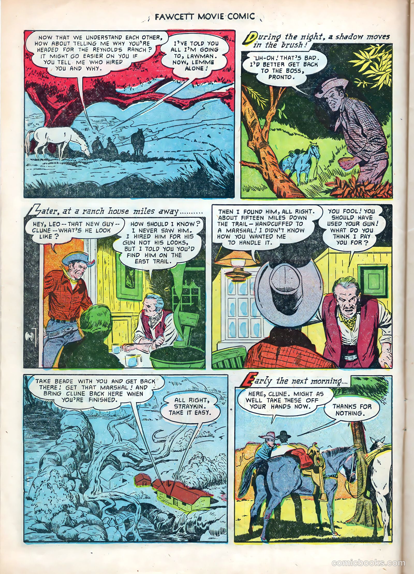 Fawcett Movie Comic #12 (1951) — page 10 of 36