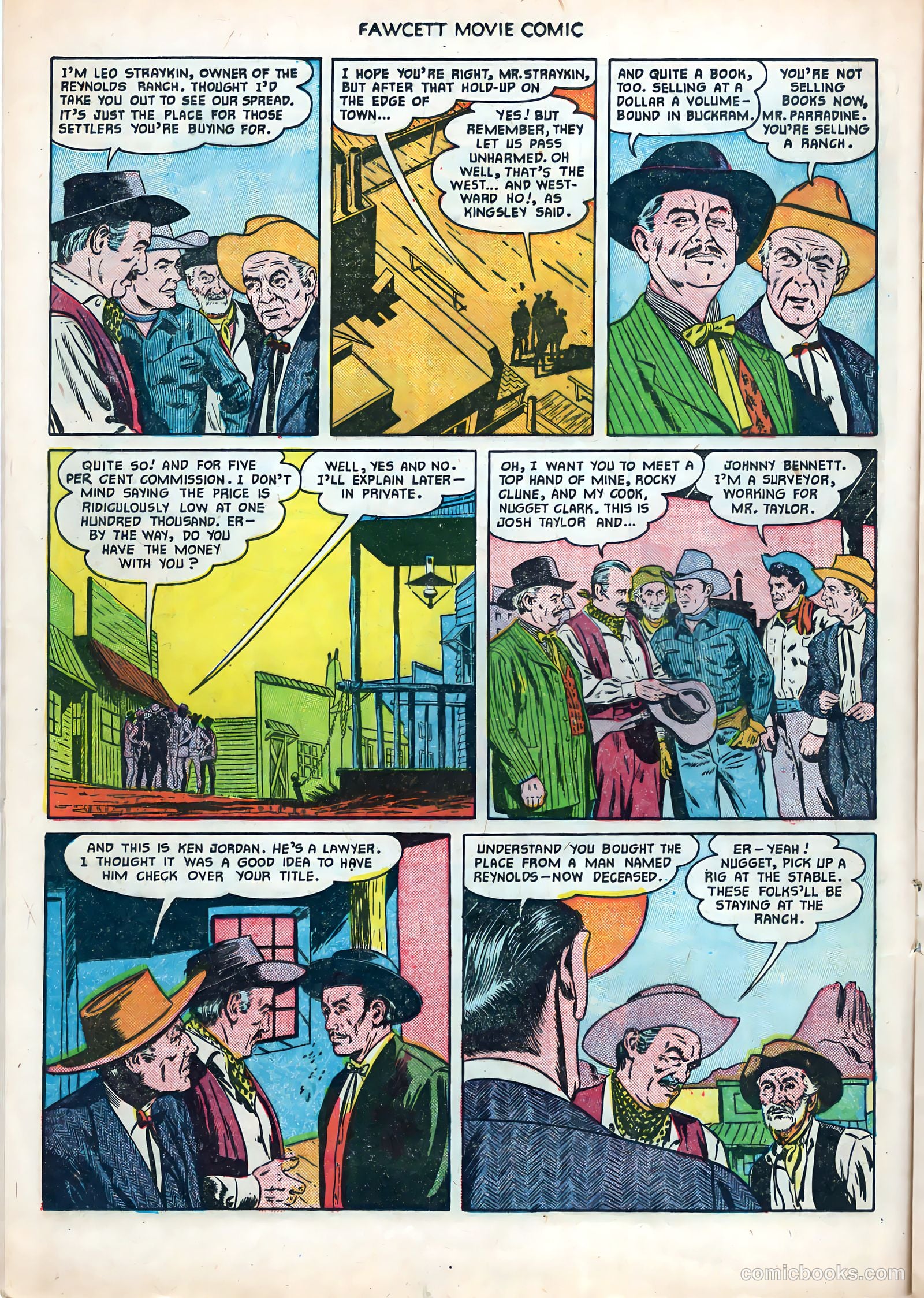 Fawcett Movie Comic #12 (1951) — page 16 of 36
