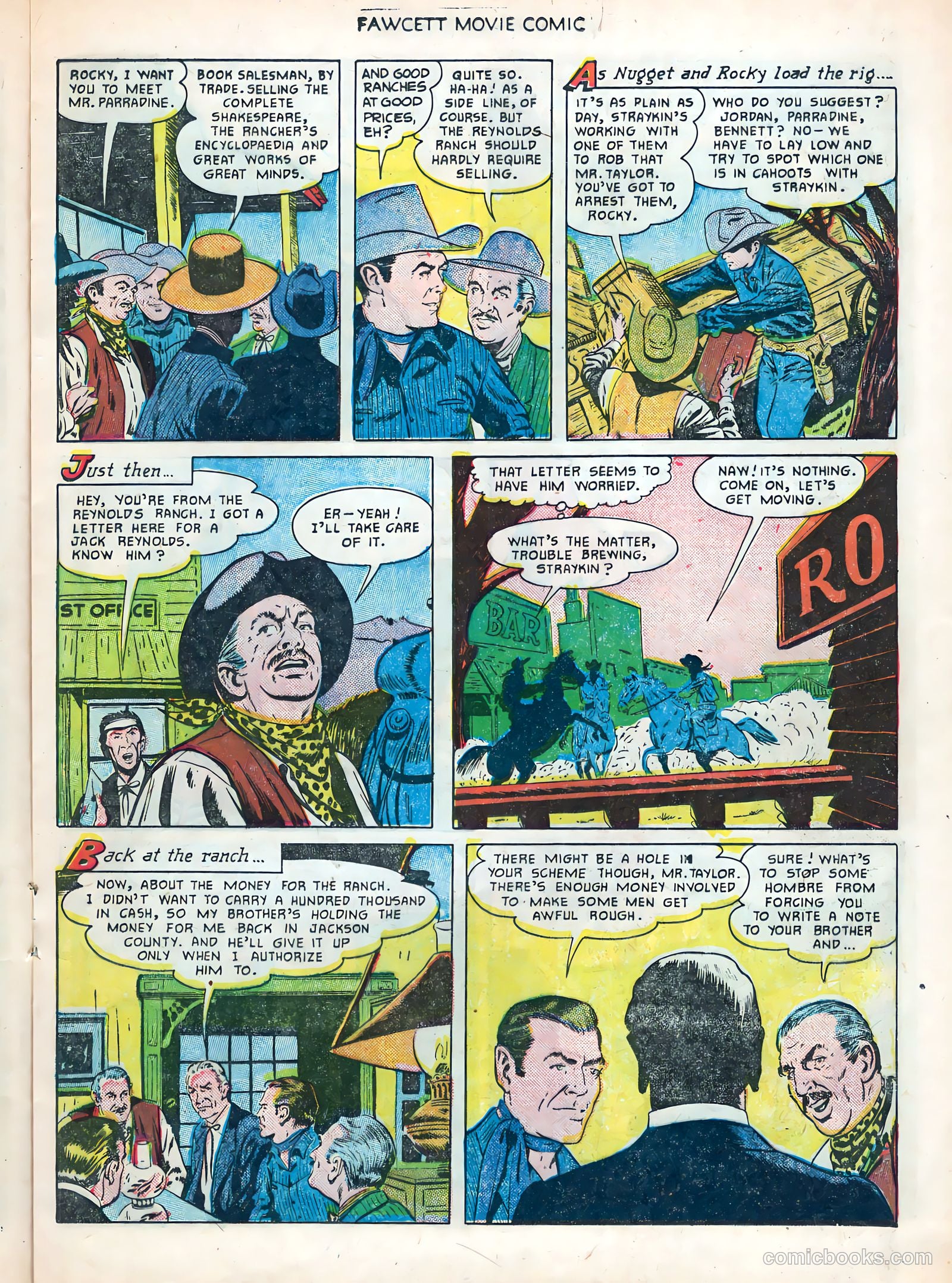 Fawcett Movie Comic #12 (1951) — page 17 of 36