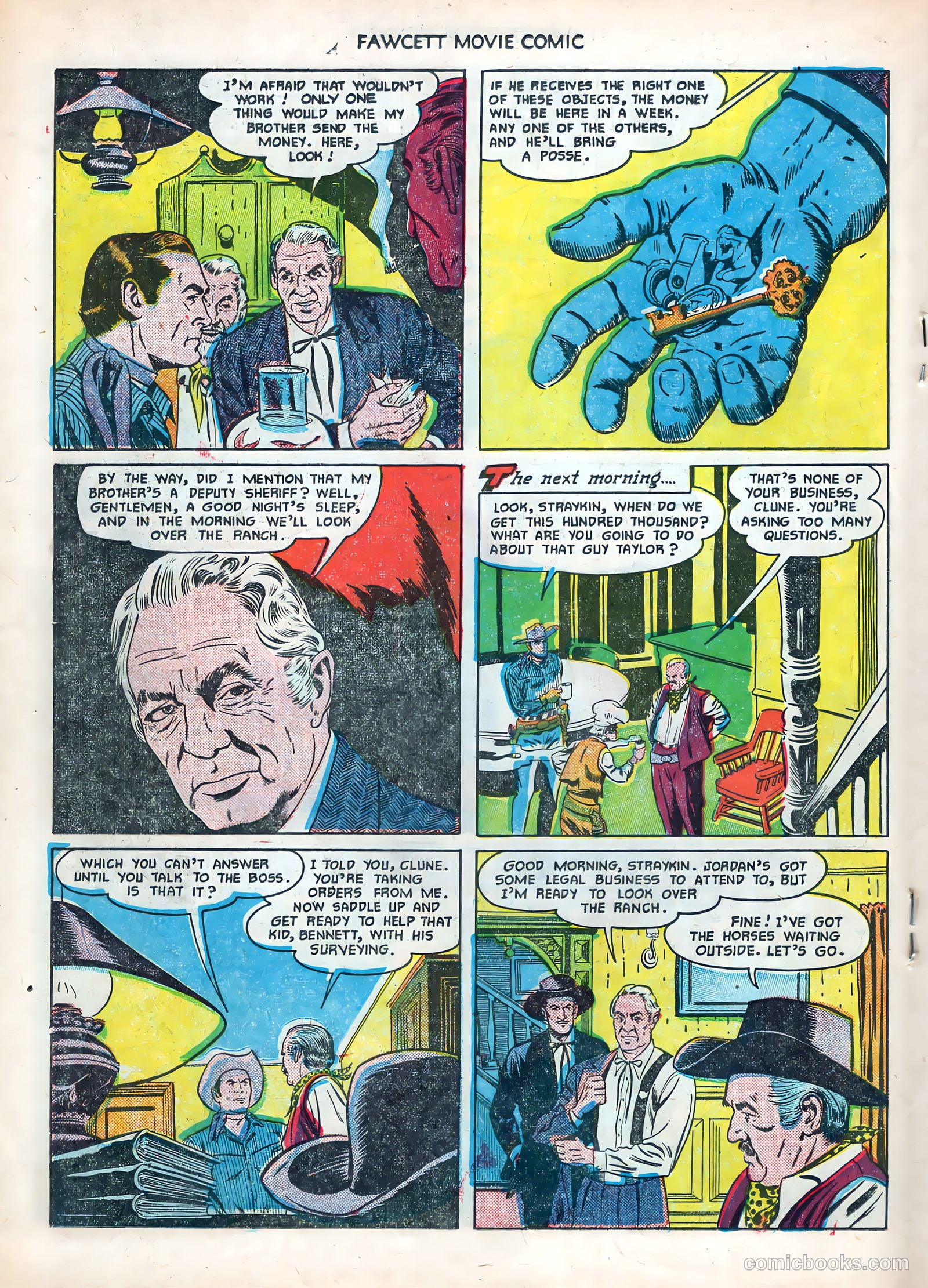 Fawcett Movie Comic #12 (1951) — page 18 of 36