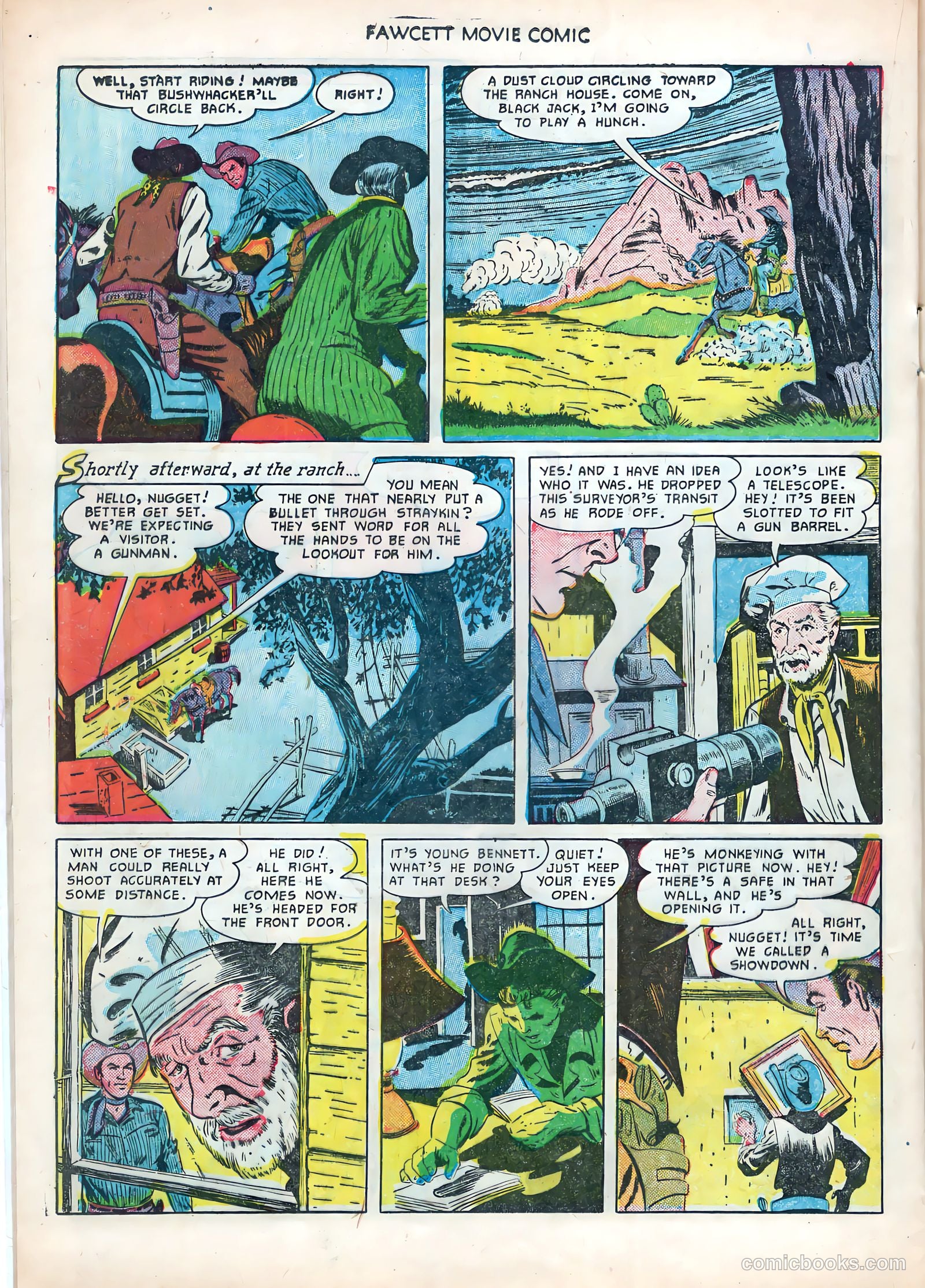 Fawcett Movie Comic #12 (1951) — page 20 of 36