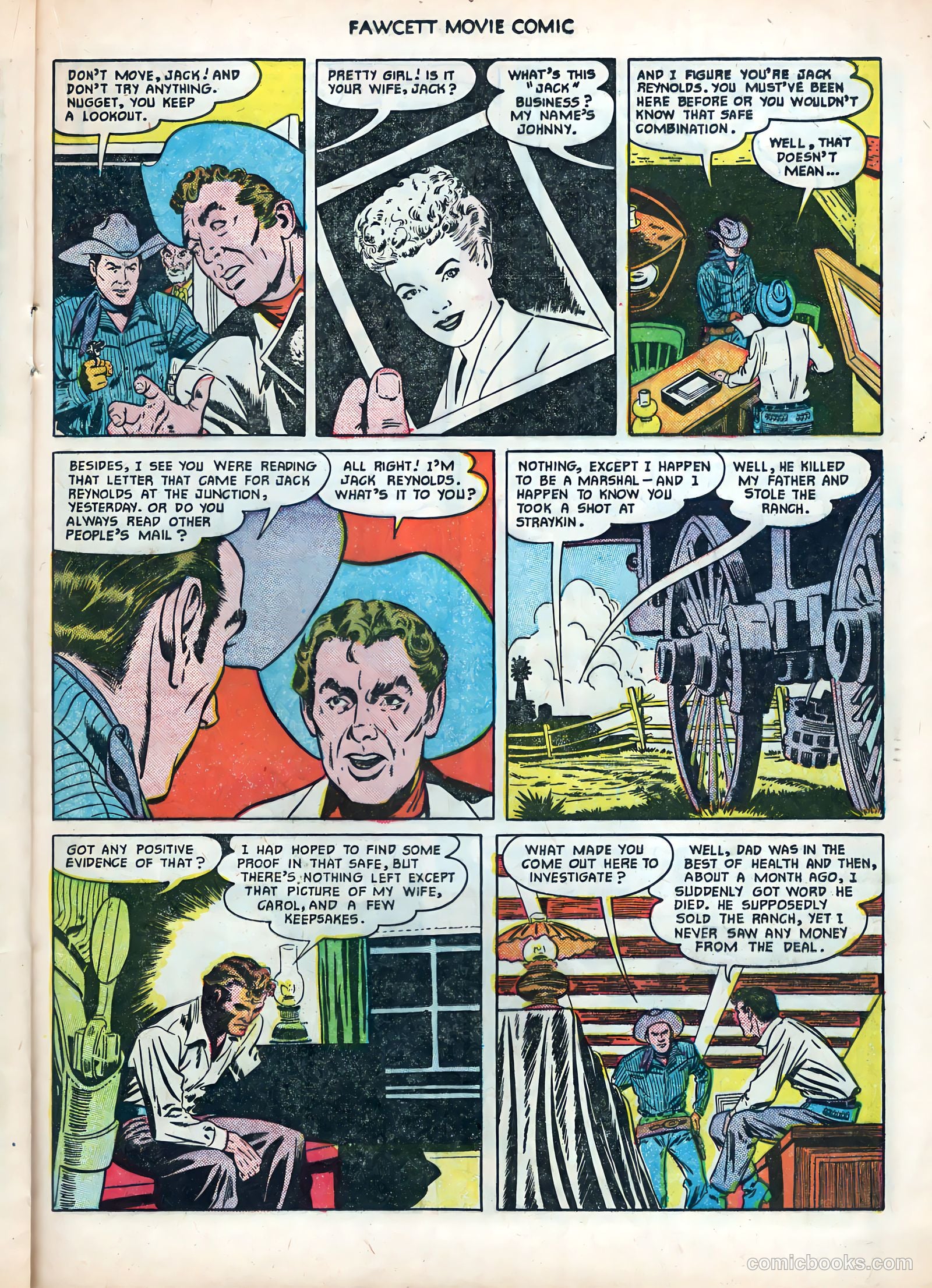 Fawcett Movie Comic #12 (1951) — page 21 of 36
