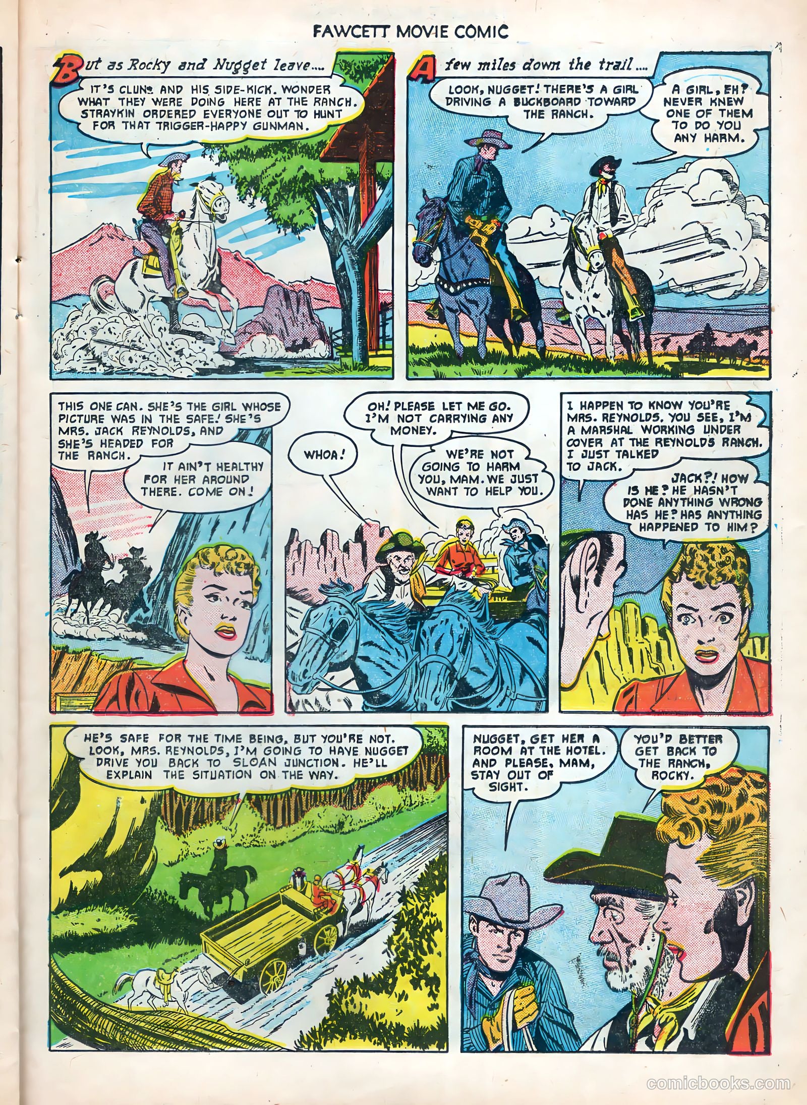 Fawcett Movie Comic #12 (1951) — page 23 of 36