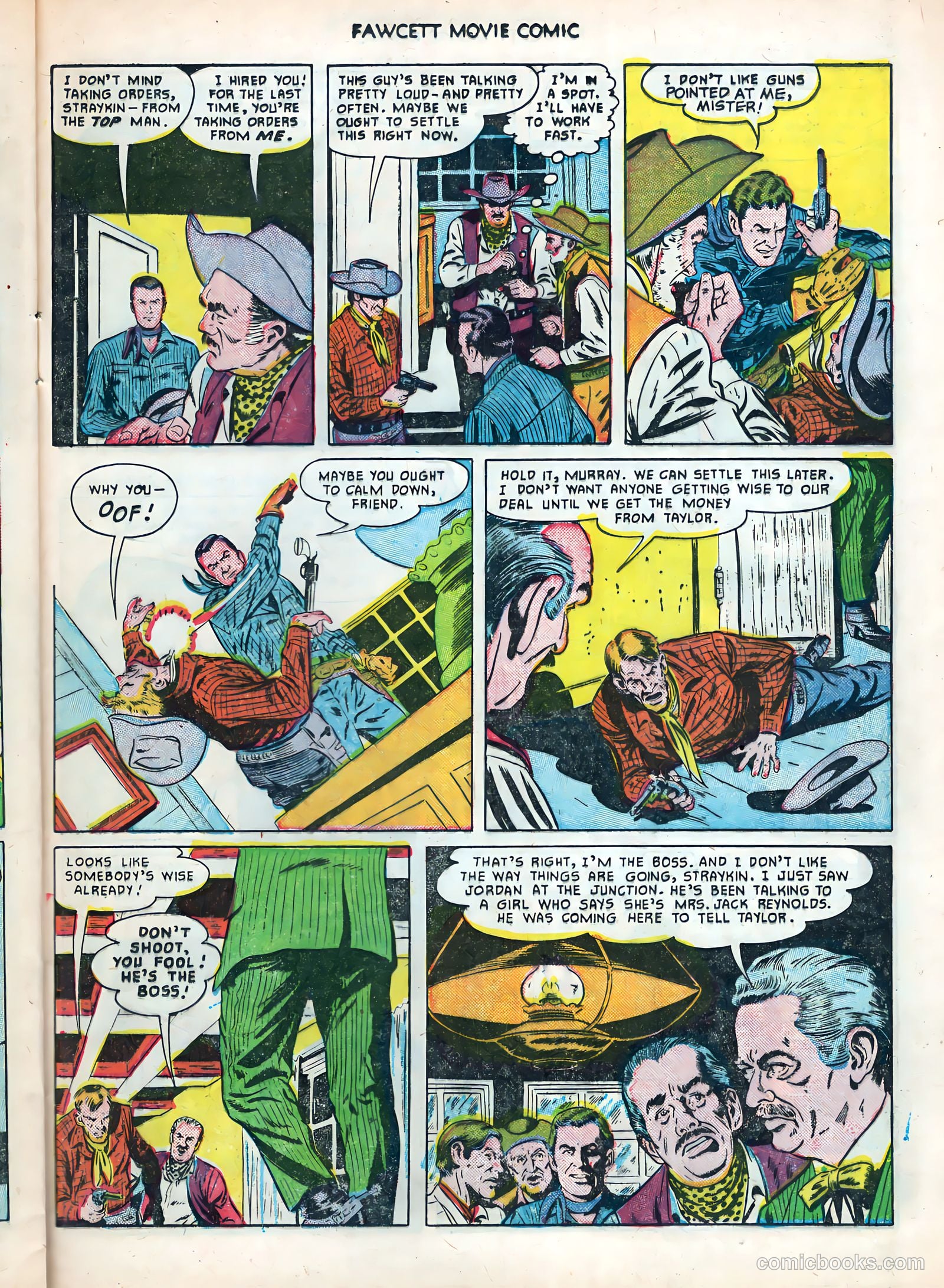 Fawcett Movie Comic #12 (1951) — page 25 of 36
