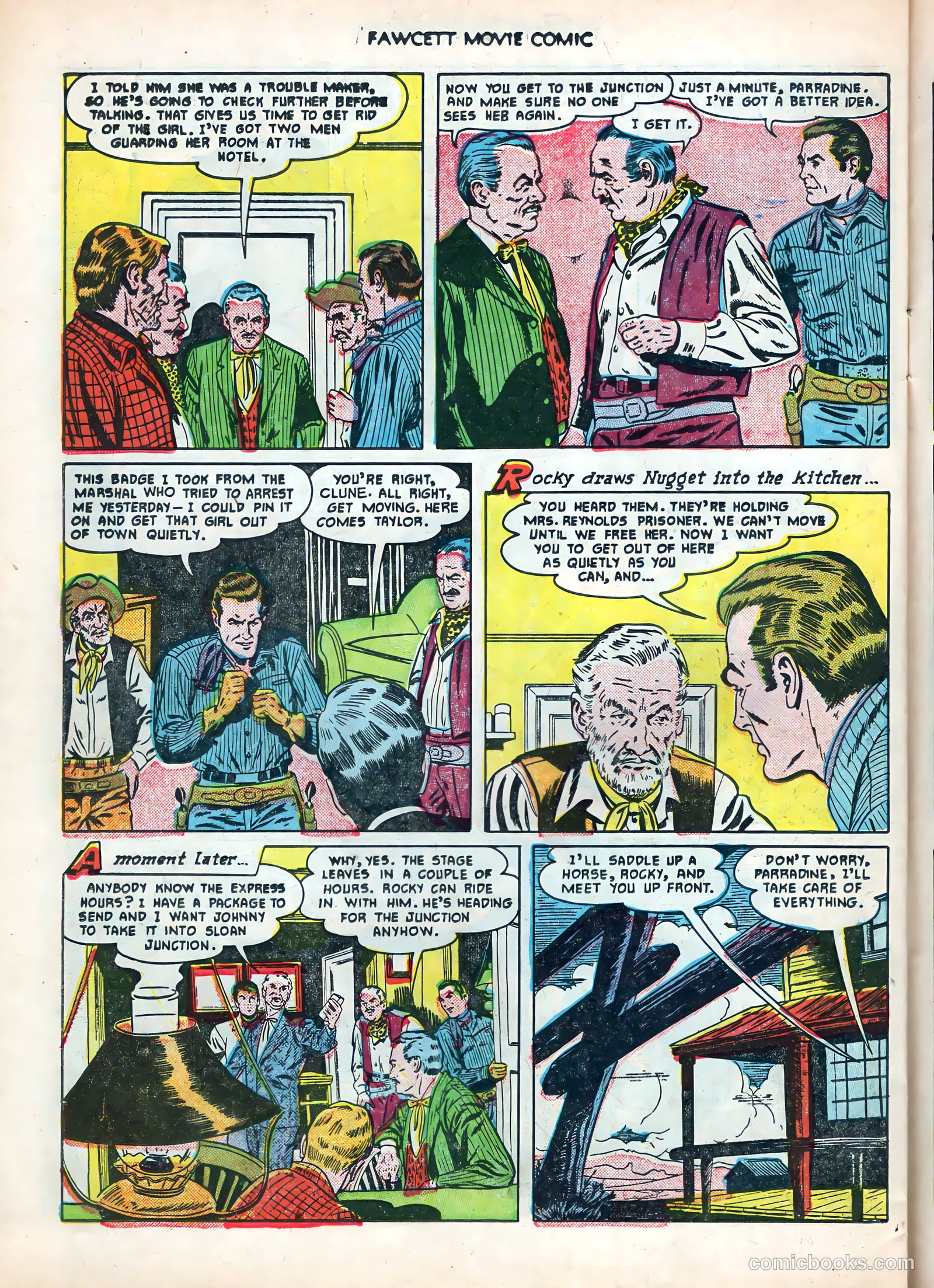 Fawcett Movie Comic #12 (1951) — page 26 of 36