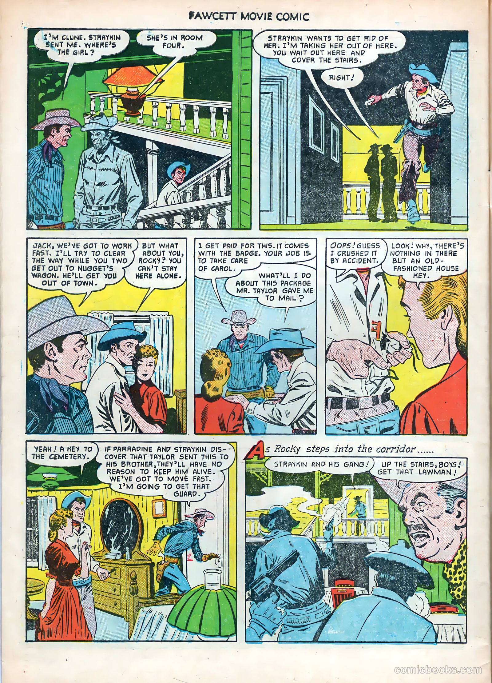 Fawcett Movie Comic #12 (1951) — page 30 of 36