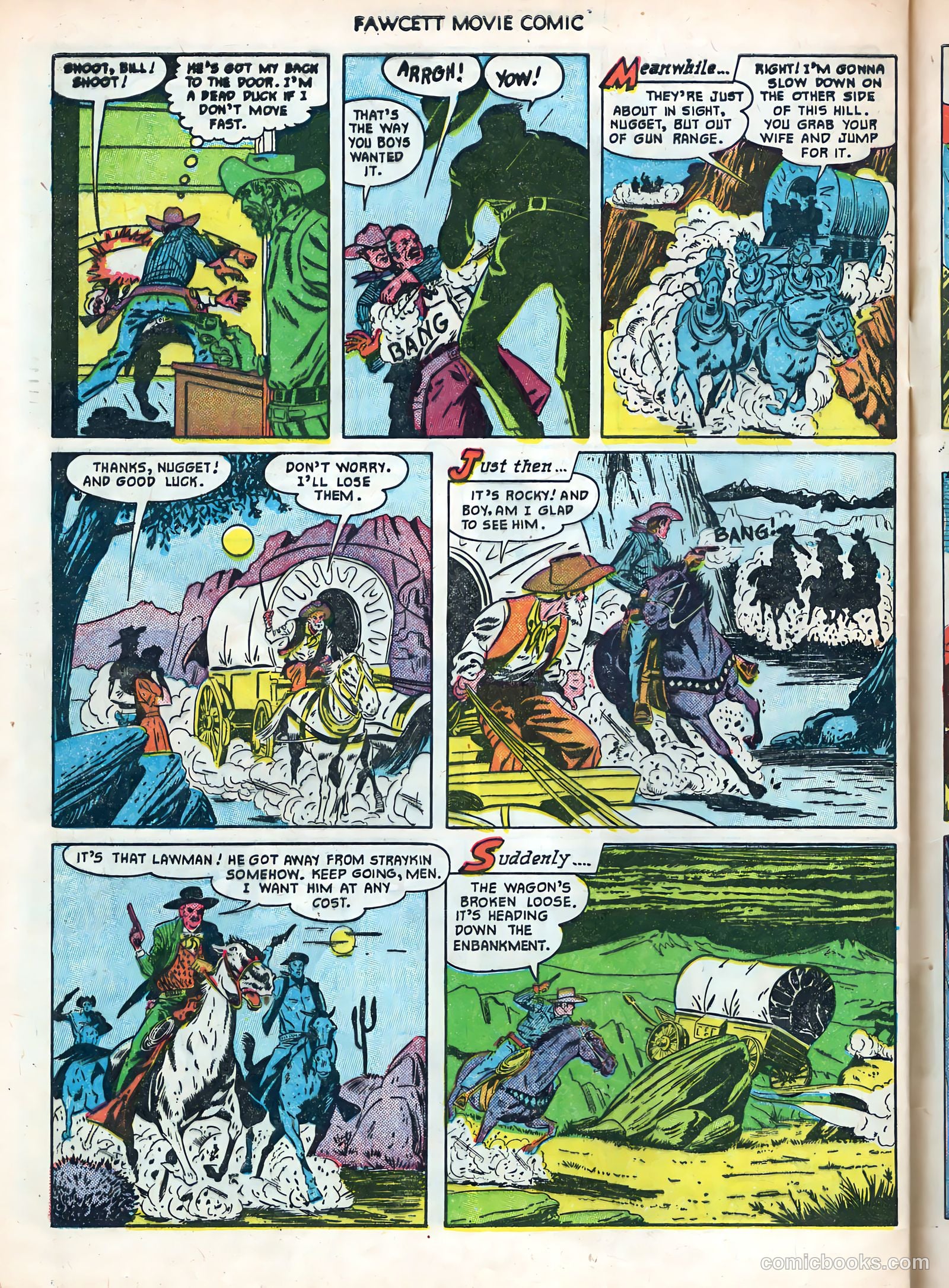 Fawcett Movie Comic #12 (1951) — page 32 of 36