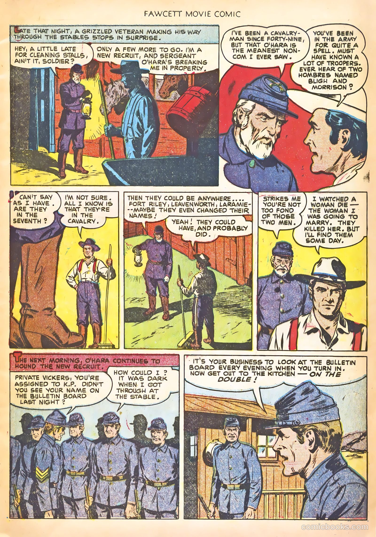 Fawcett Movie Comic #13 (1951) — page 9 of 36