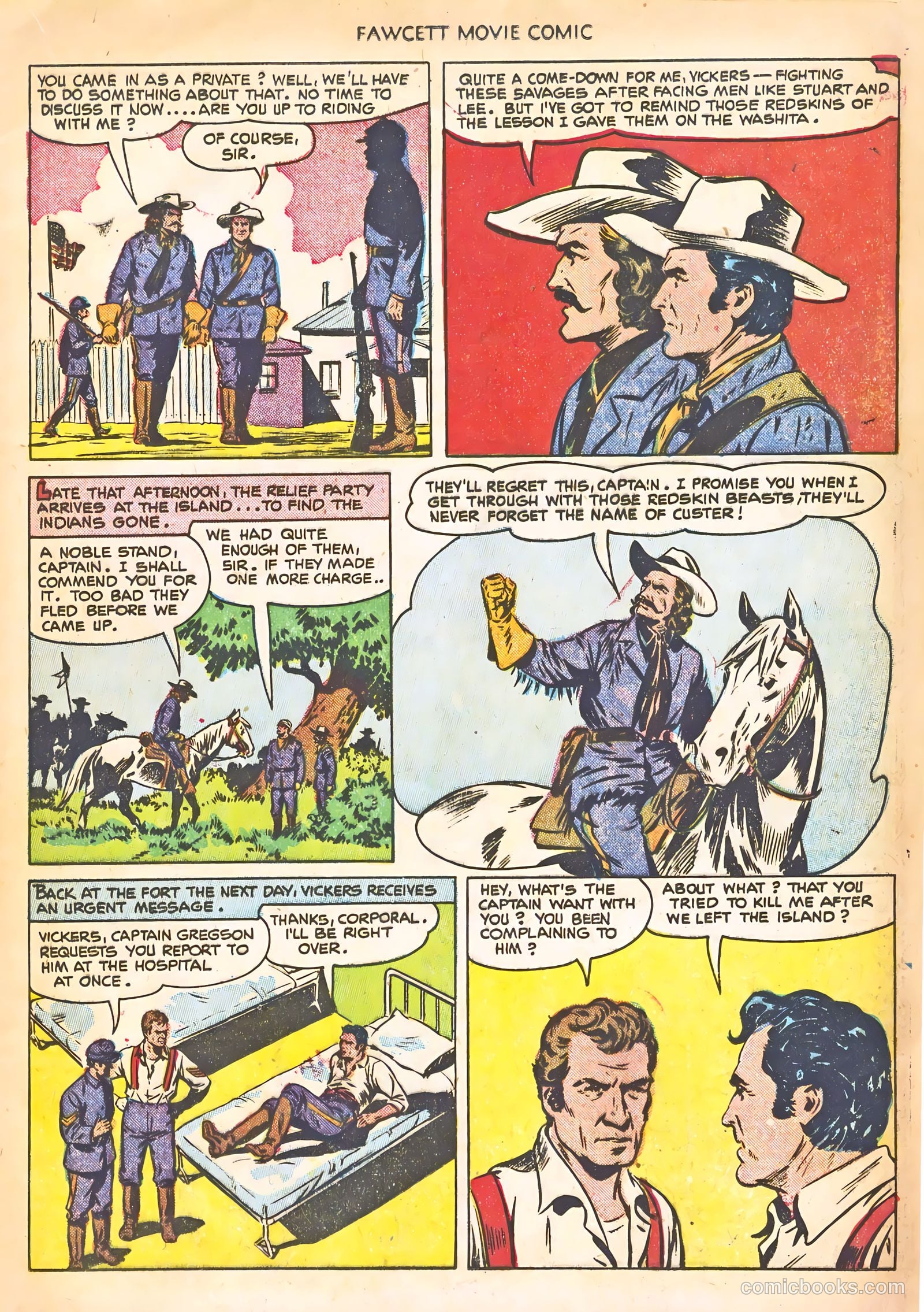 Fawcett Movie Comic #13 (1951) — page 17 of 36