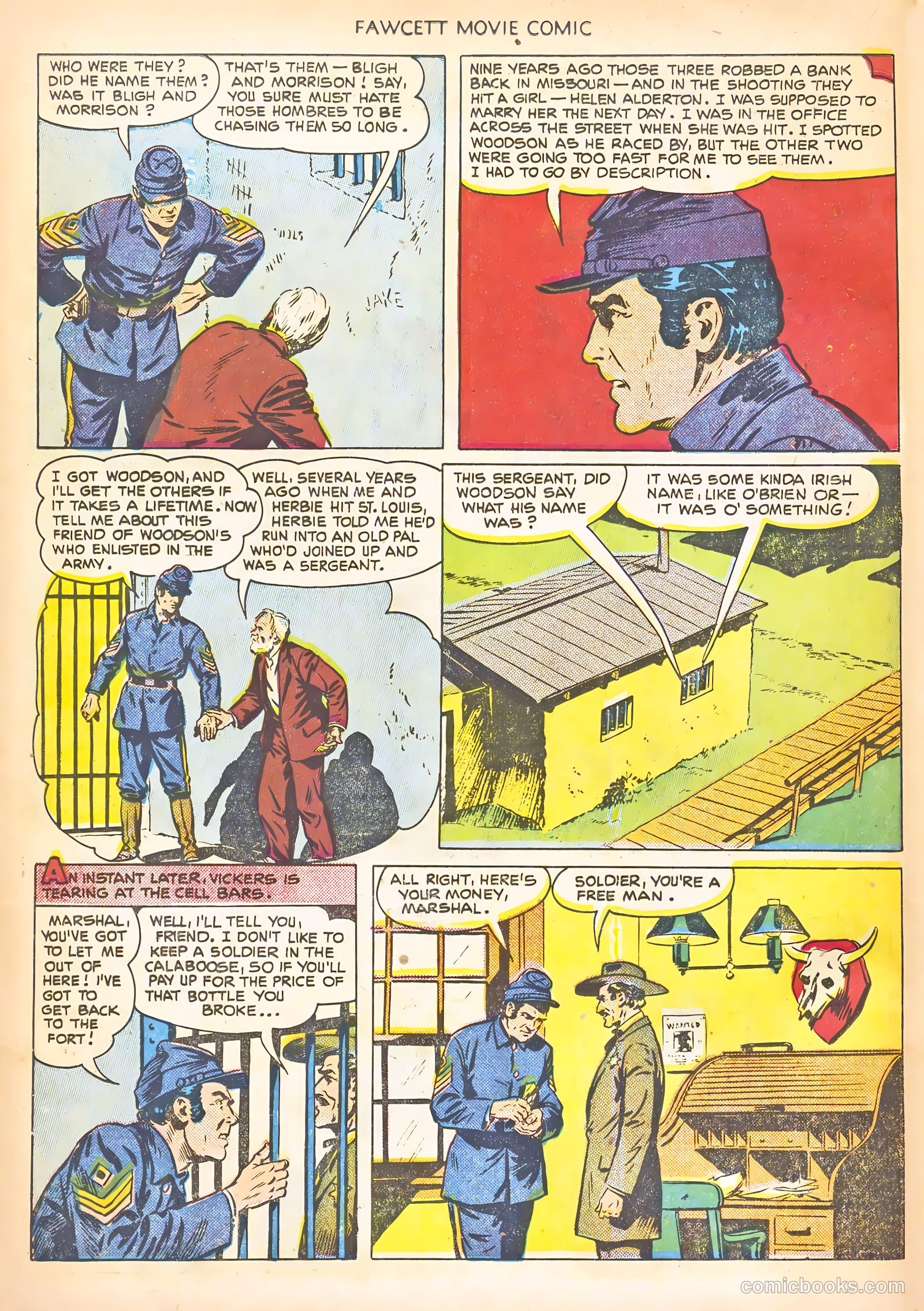 Fawcett Movie Comic #13 (1951) — page 22 of 36
