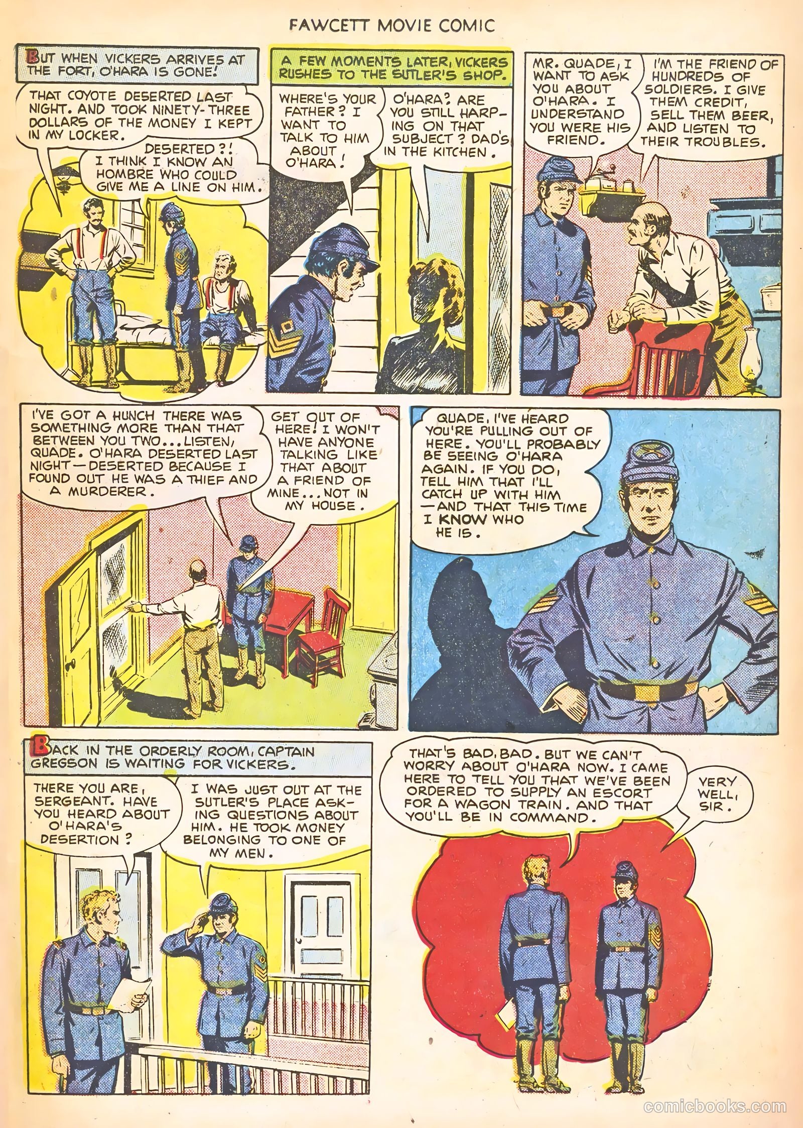 Fawcett Movie Comic #13 (1951) — page 23 of 36