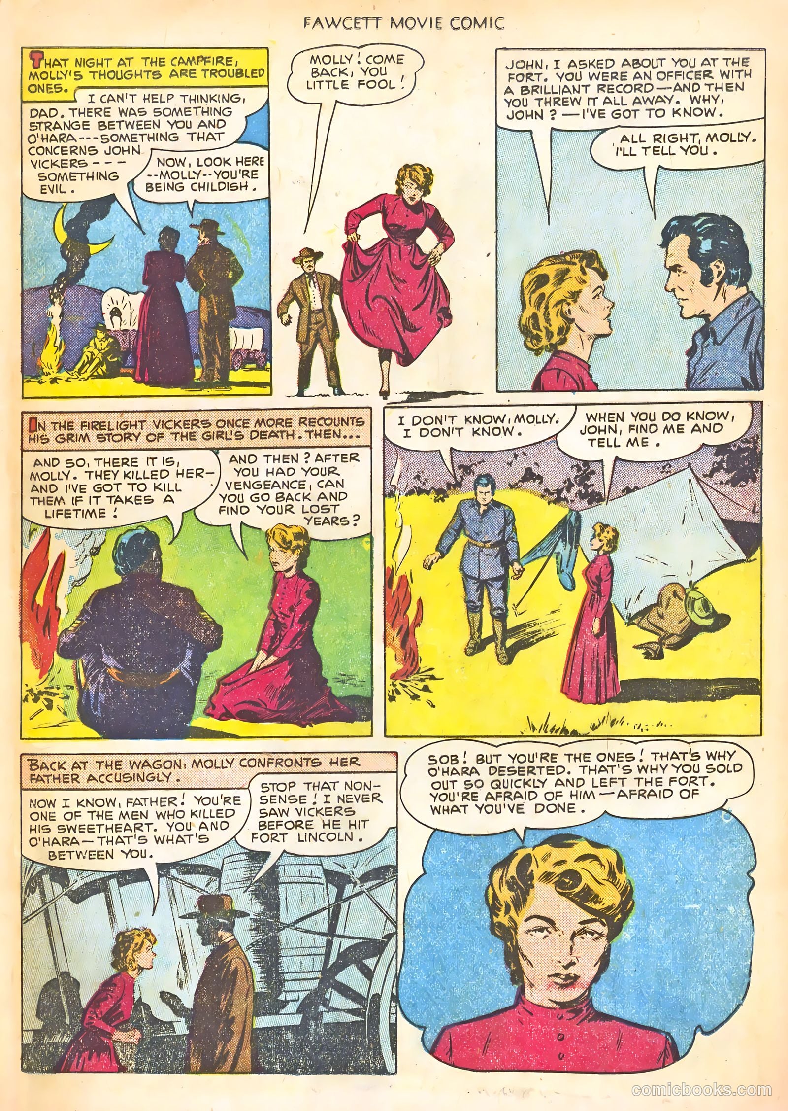 Fawcett Movie Comic #13 (1951) — page 25 of 36